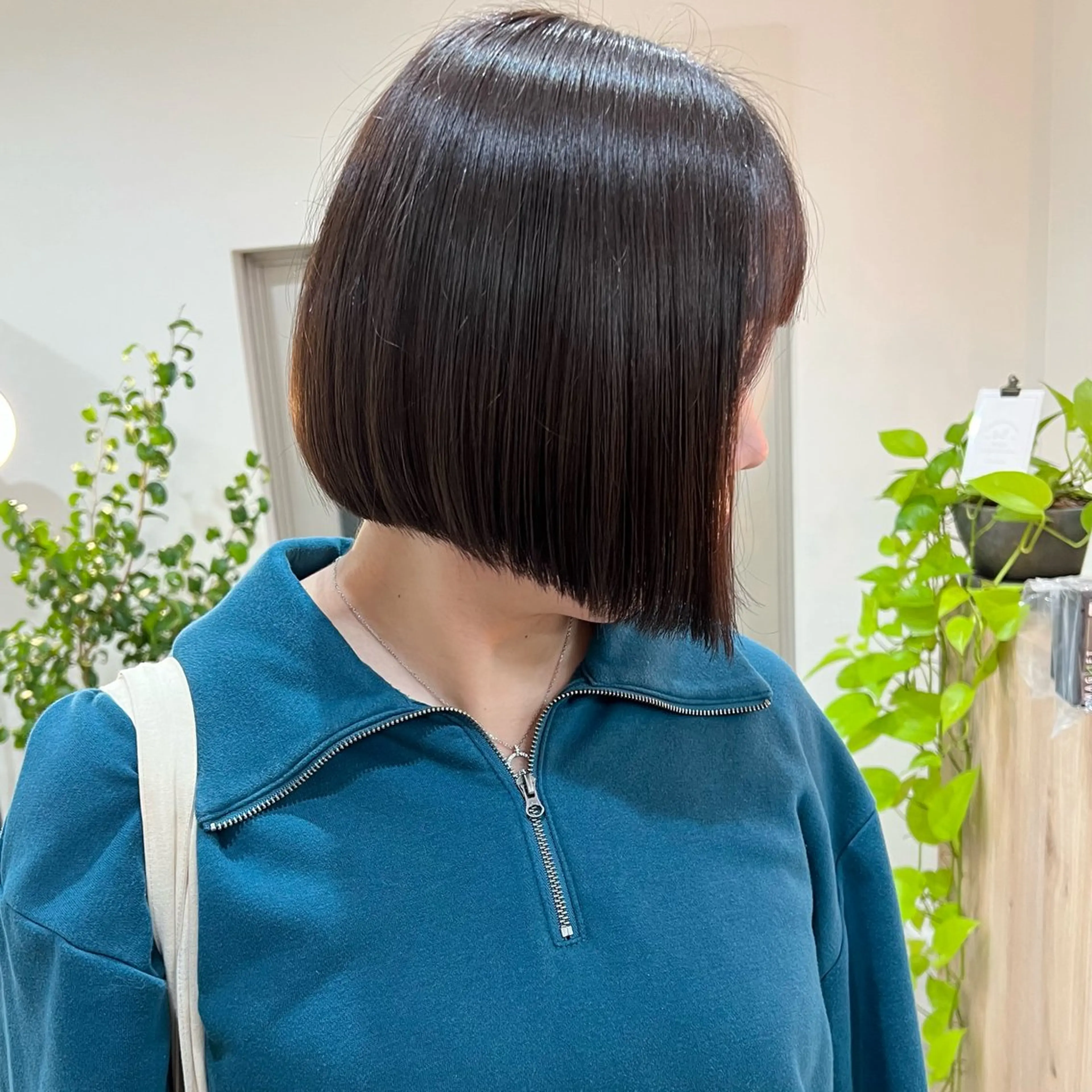 ショート カラー ボブ カット TOKI mahoのヘアスタイル