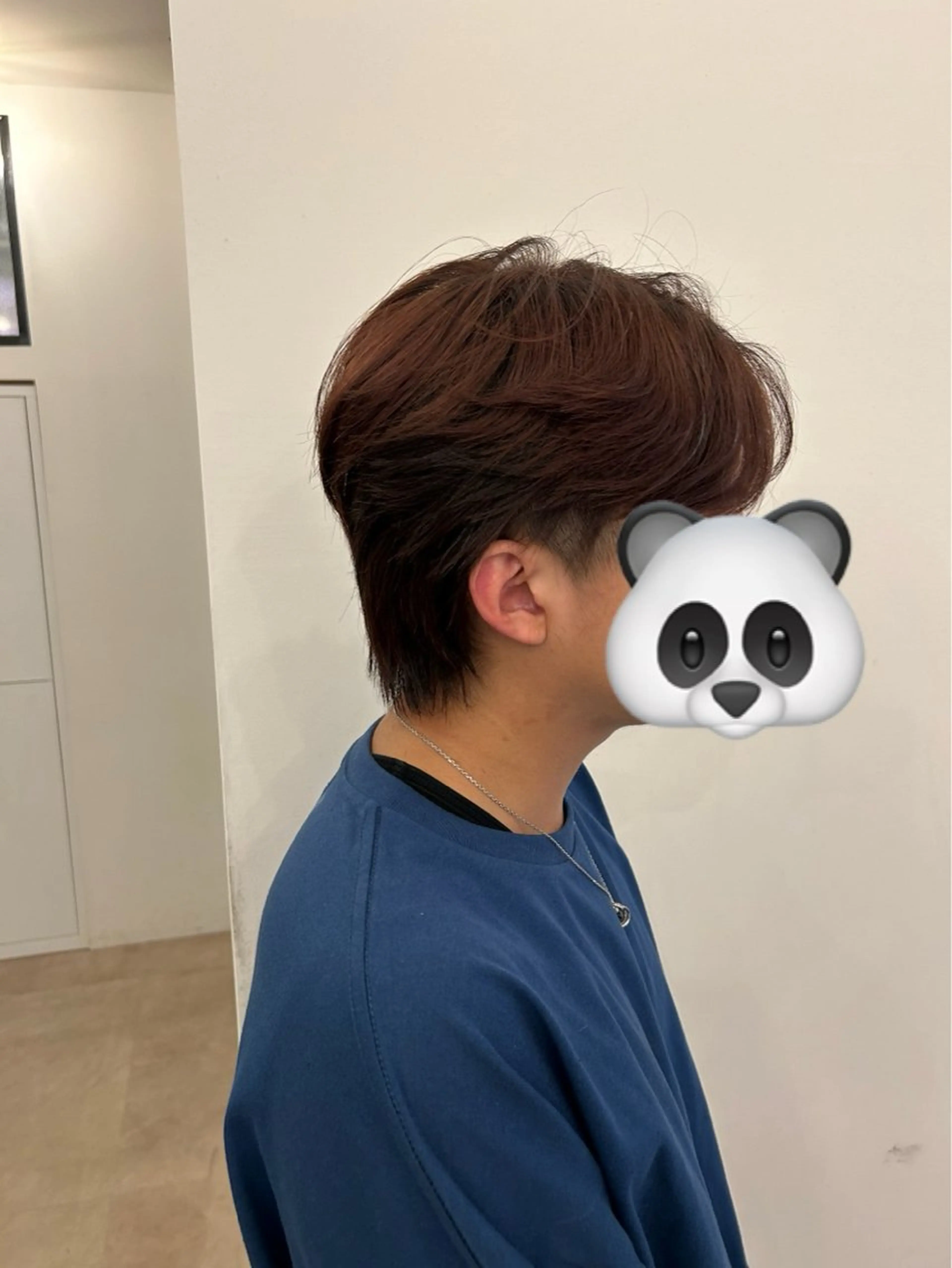 メンズ メンズ韓国風 艶感カラー/フェザー レイヤー/meguのヘアスタイル