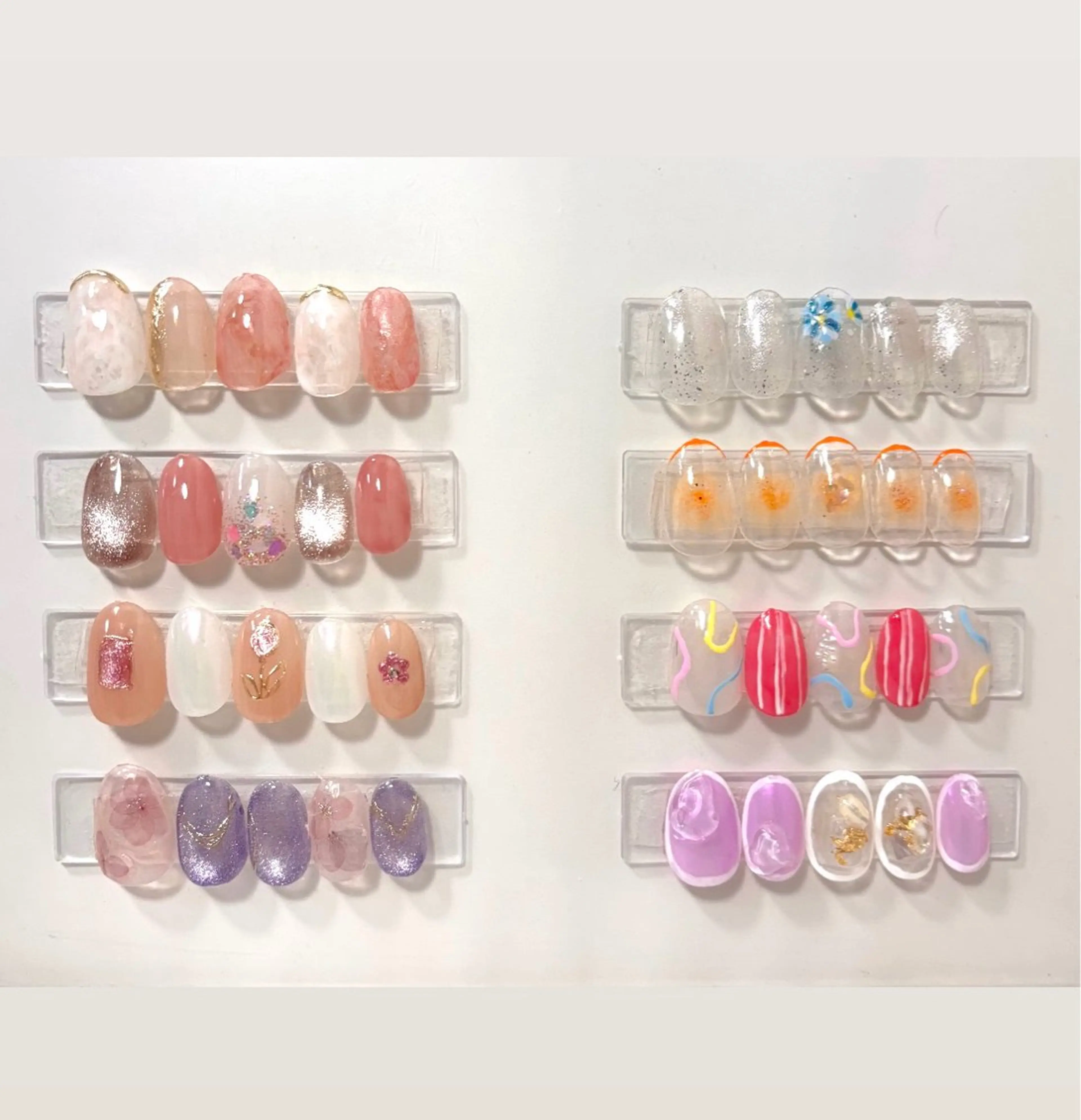 ネイル 春ネイル ハンドネイル LUANA n'sのネイルデザイン