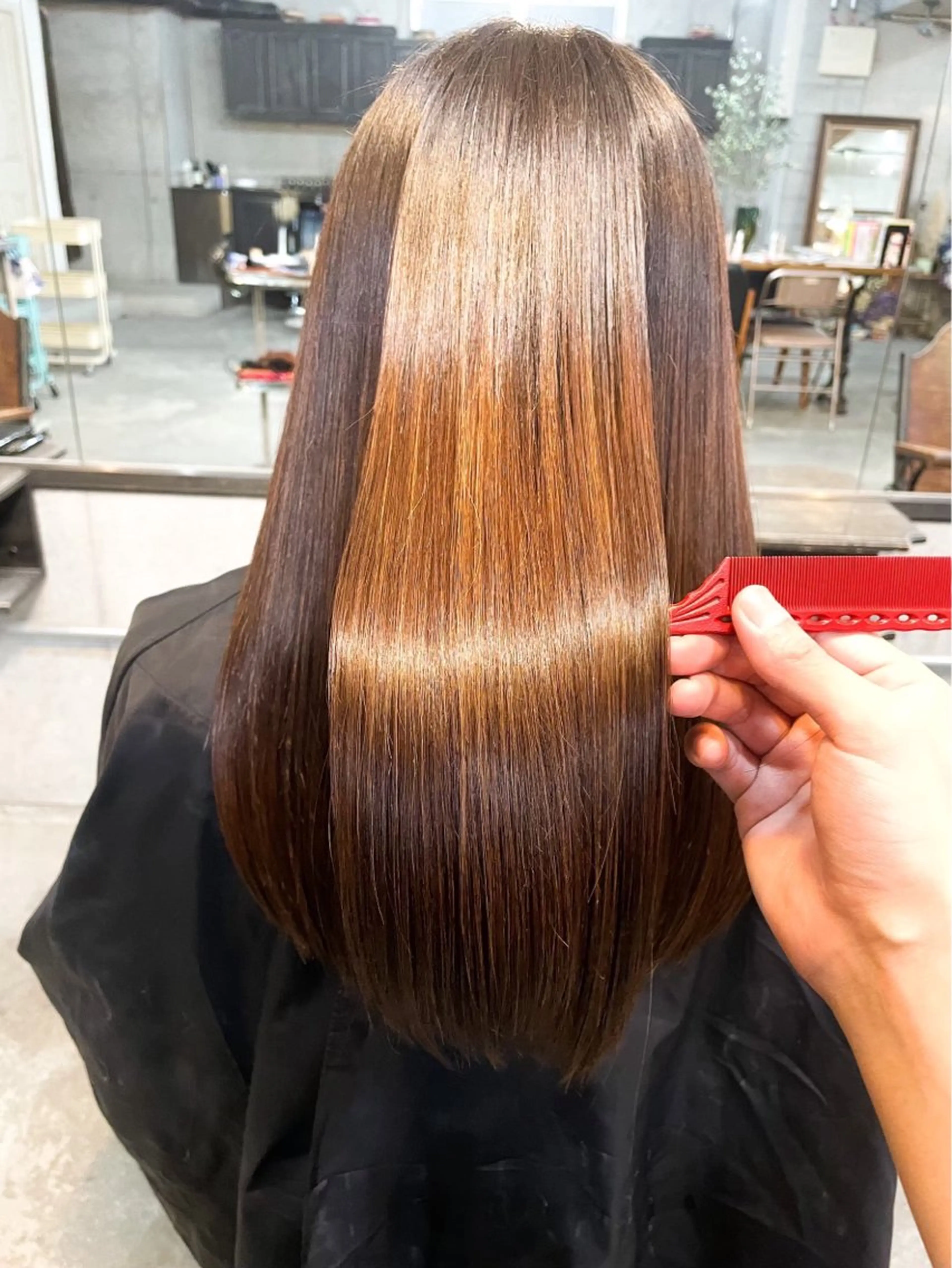 カラー ヘアカラー 縮毛矯正 トリートメント 🎨デザイン🥇 美髪・艶髪　日暮千敬のヘアスタイル