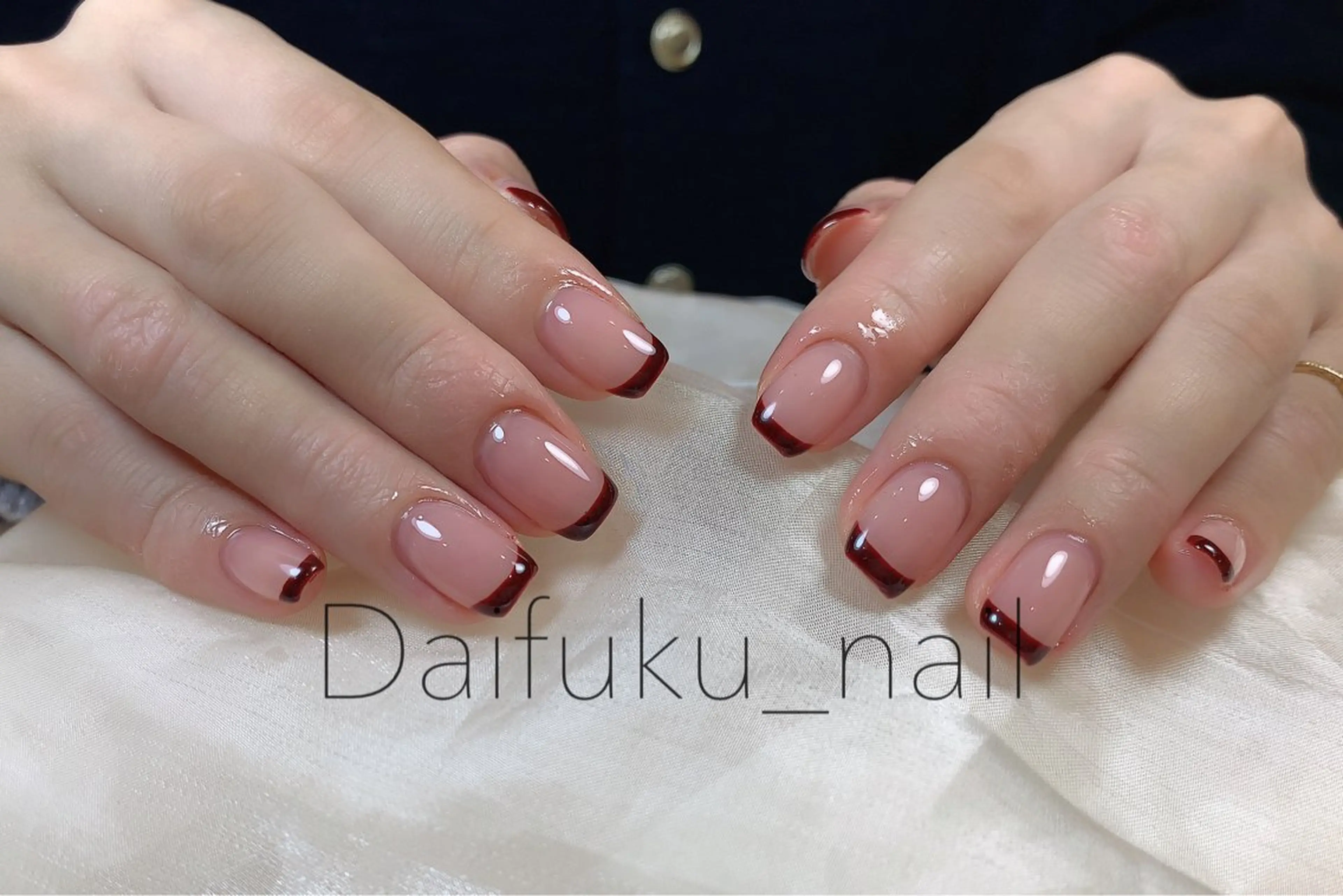 ミディアム ハンドネイル Daifuku nailsのネイルデザイン