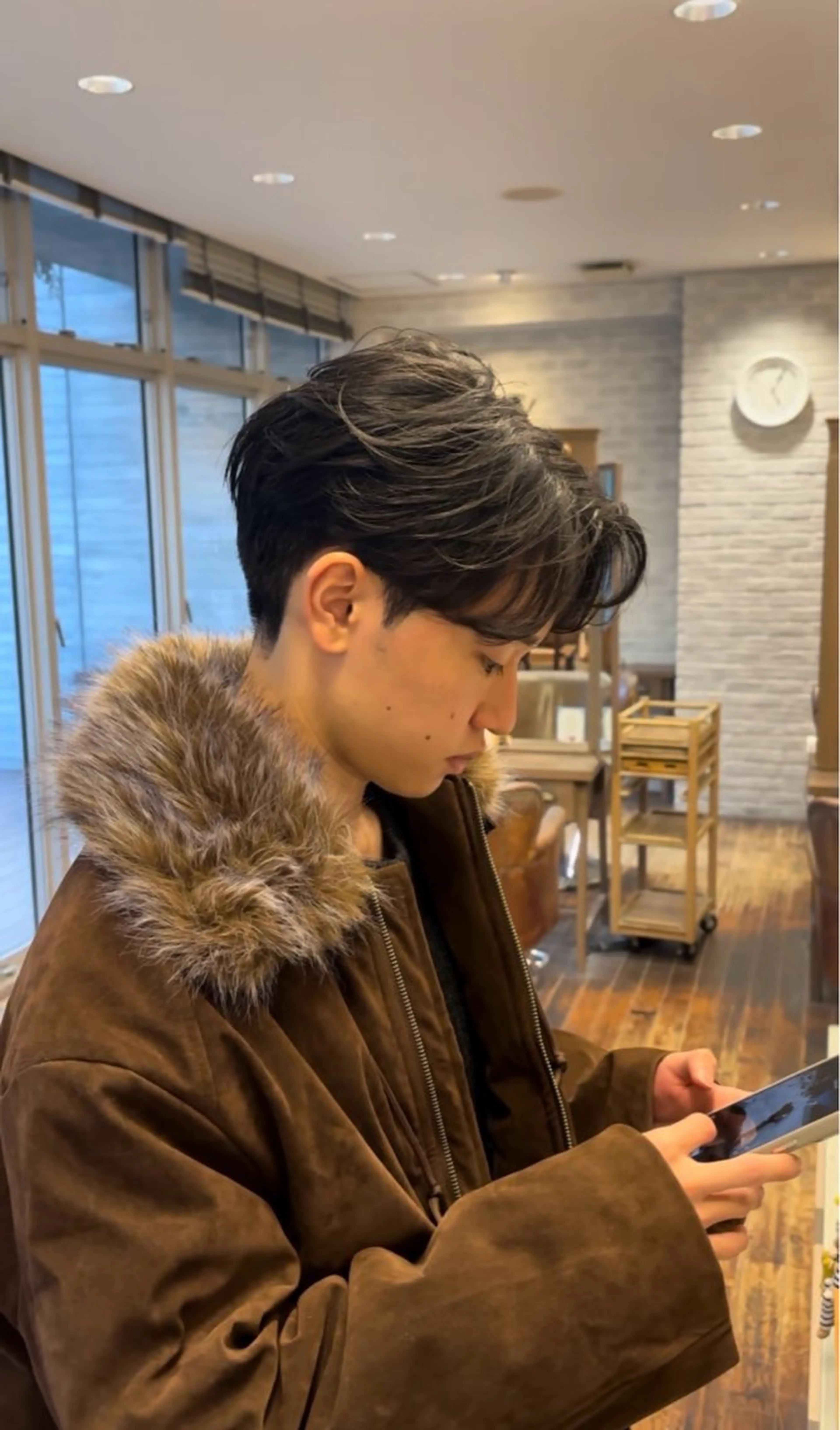 メンズ カット パーマ メンズトレンドヘア シンユウのヘアスタイル