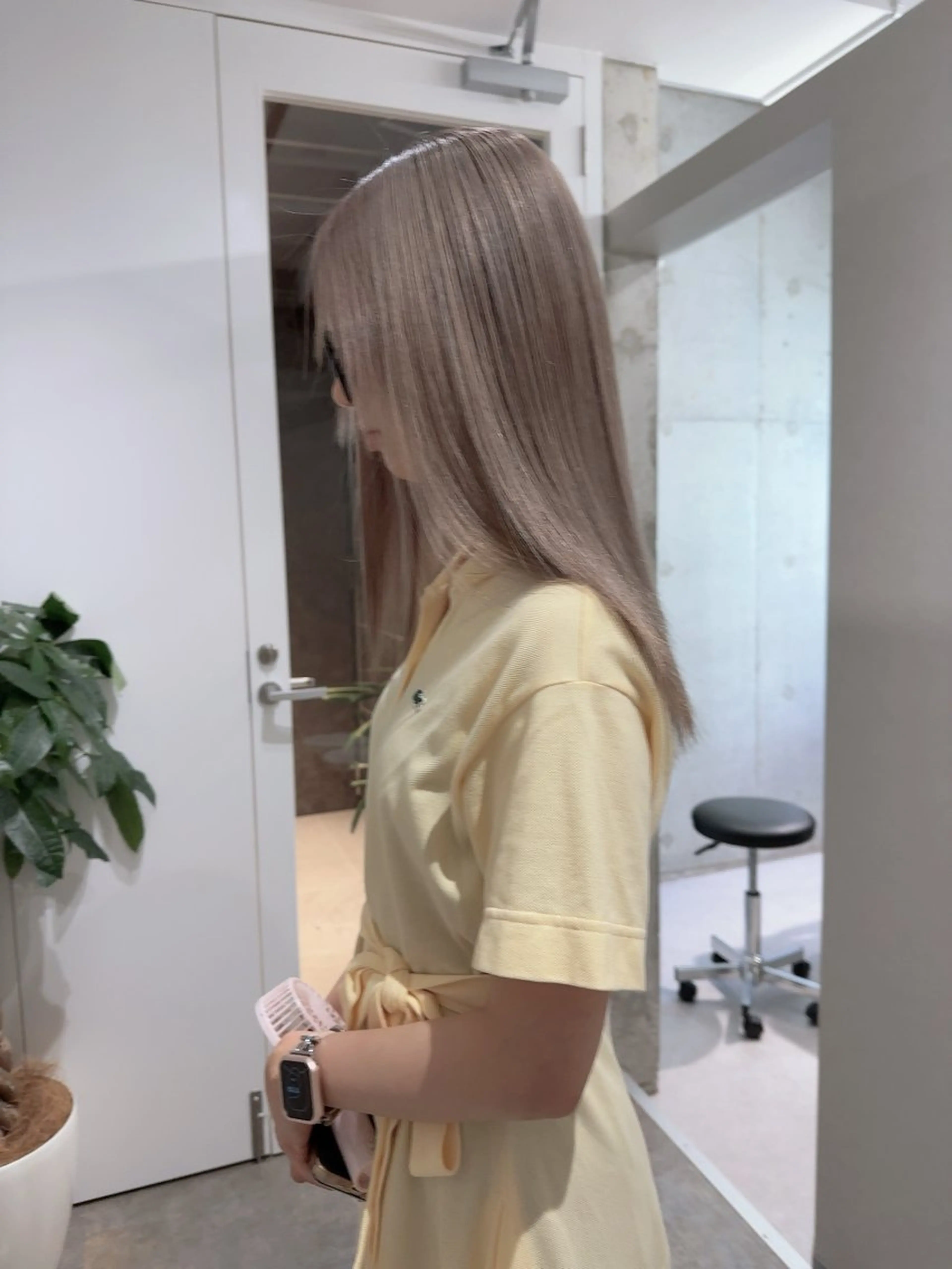 カラー VEGA天神 ブリーチのヘアスタイル