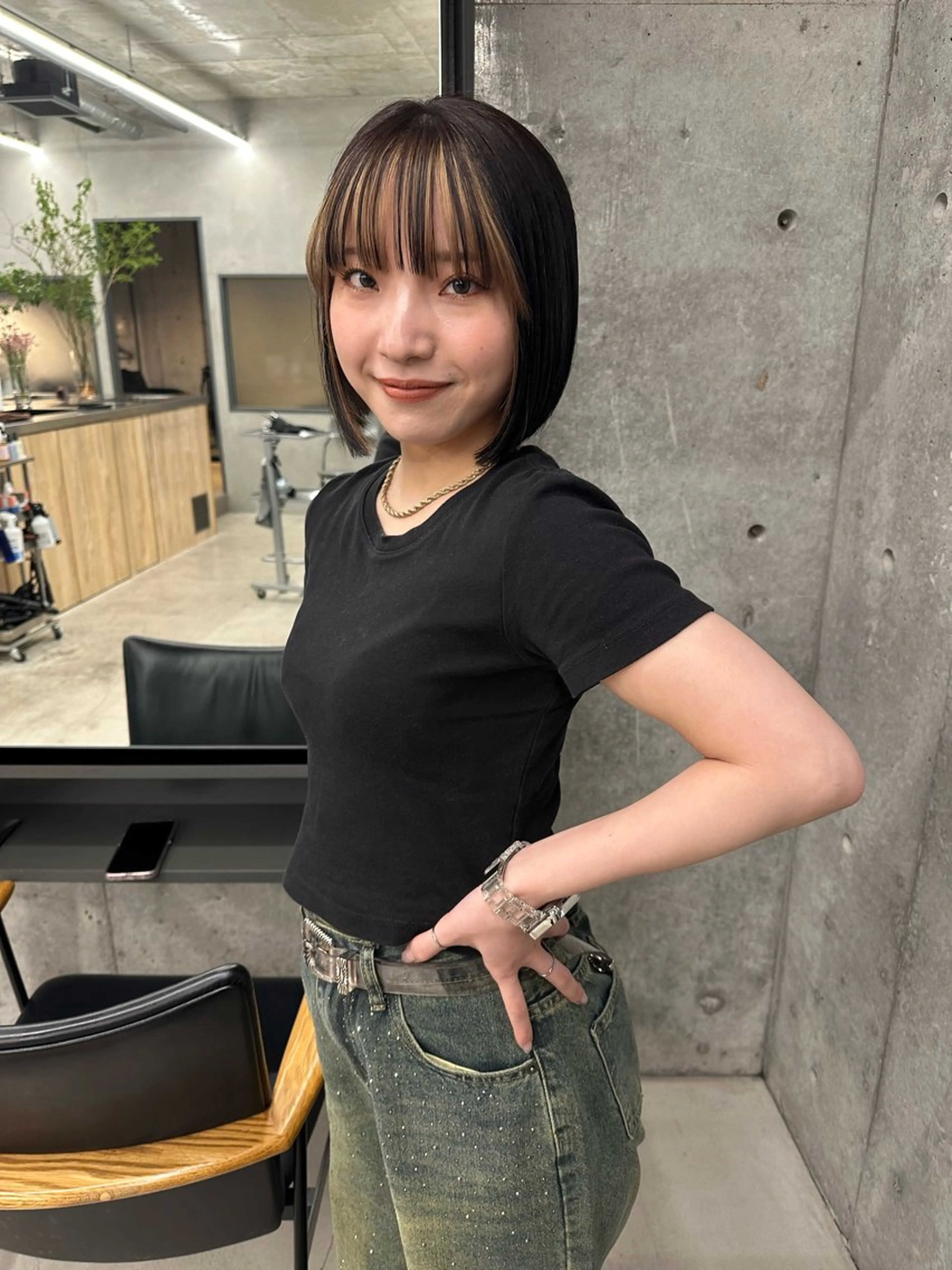 ショート カラー ヘアカラー ボブ/似合わせカット /ニュアンスカラーのヘアスタイル