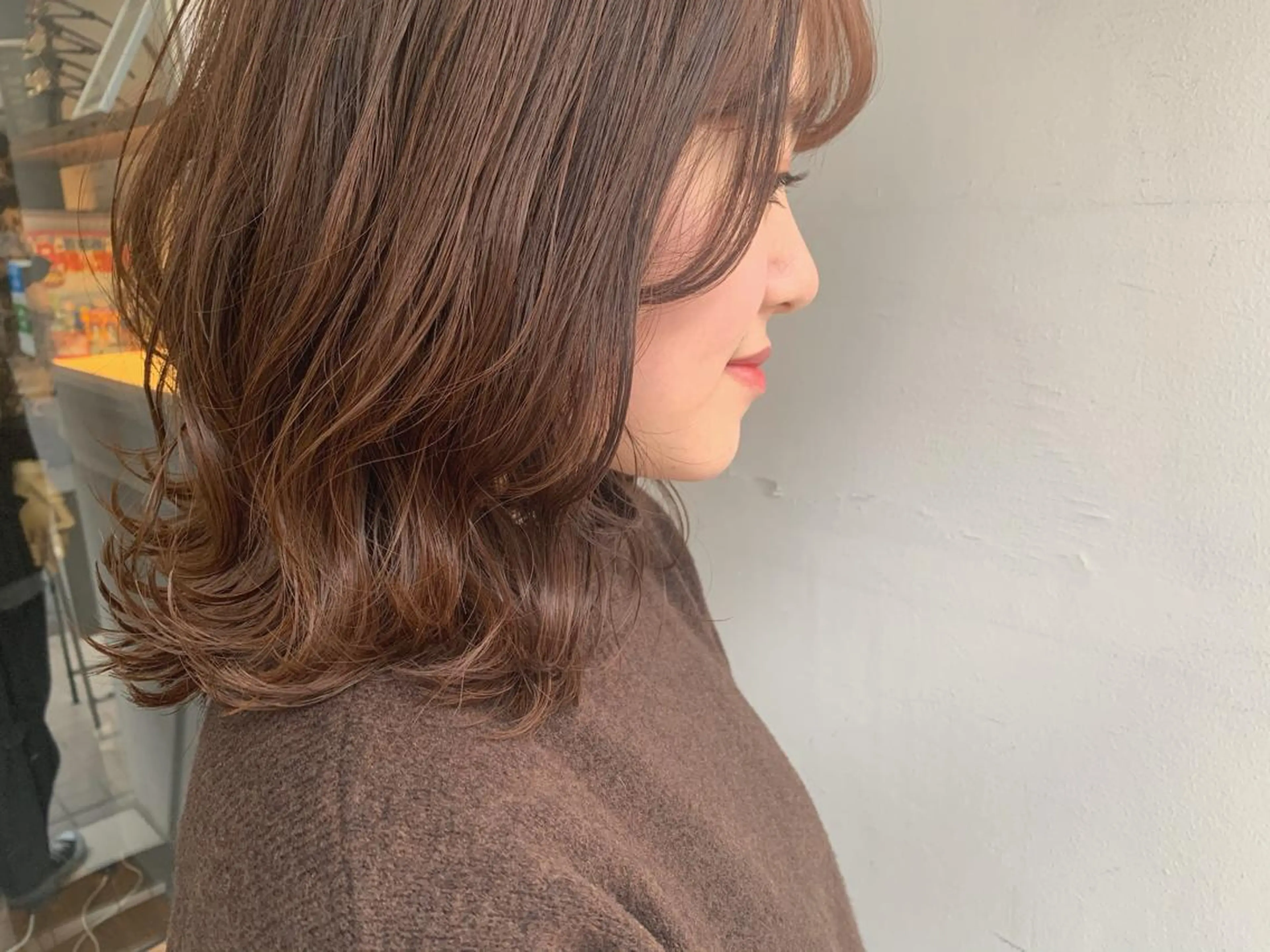 ミディアム カラー ヘアアレンジ ◎モチマル チアキ◎のヘアスタイル