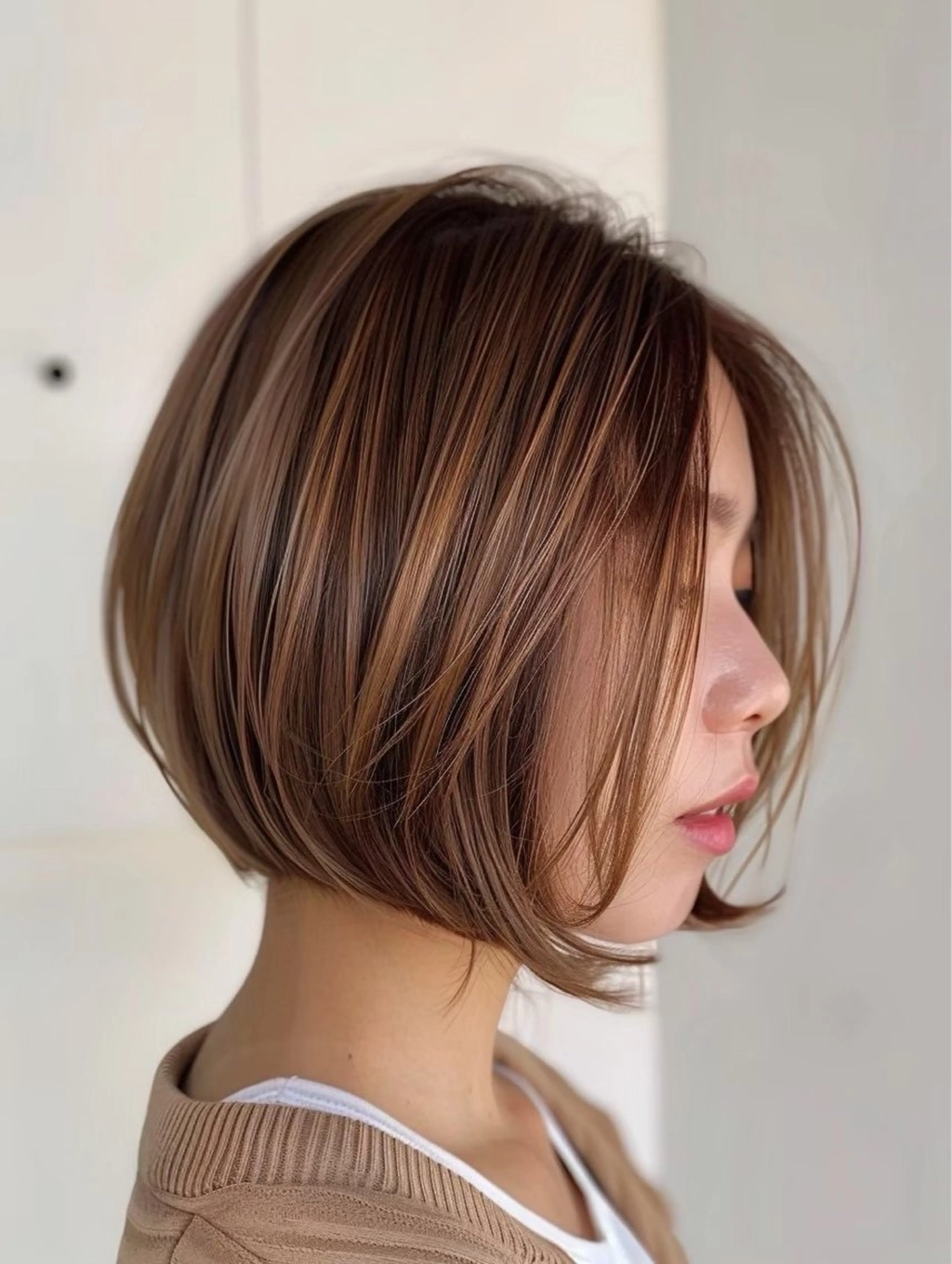 【口コミ投稿限定✨】白髪ぼかしリタッチ🌿白髪を馴染ませて透明感キープ。ロング料金なし／シャンプーブロー込◎の写真