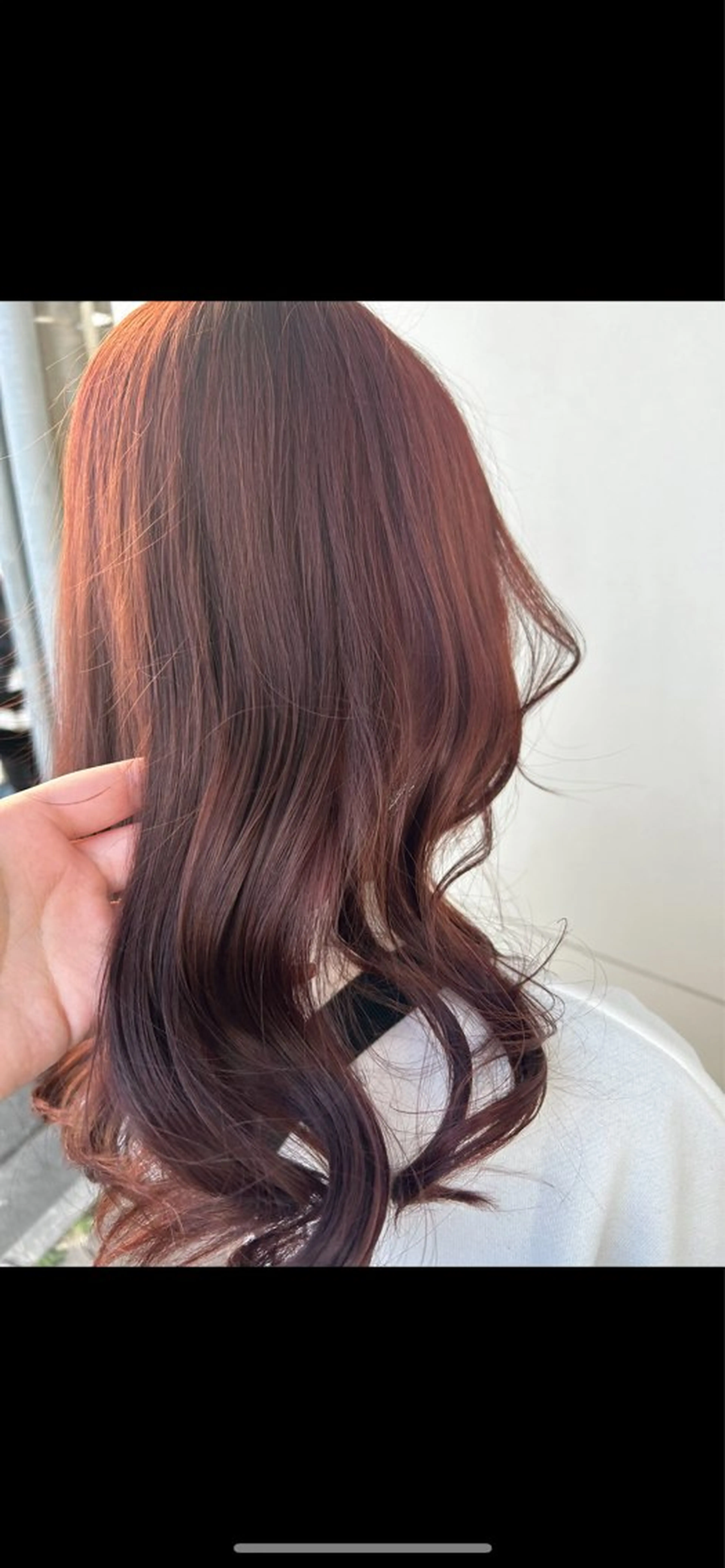 セミロング カラー ブラウンカラー ピンクカラー ピンクブラウン ガーリー×韓国🎀 ⟡.·天野結良⟡.·のヘアスタイル