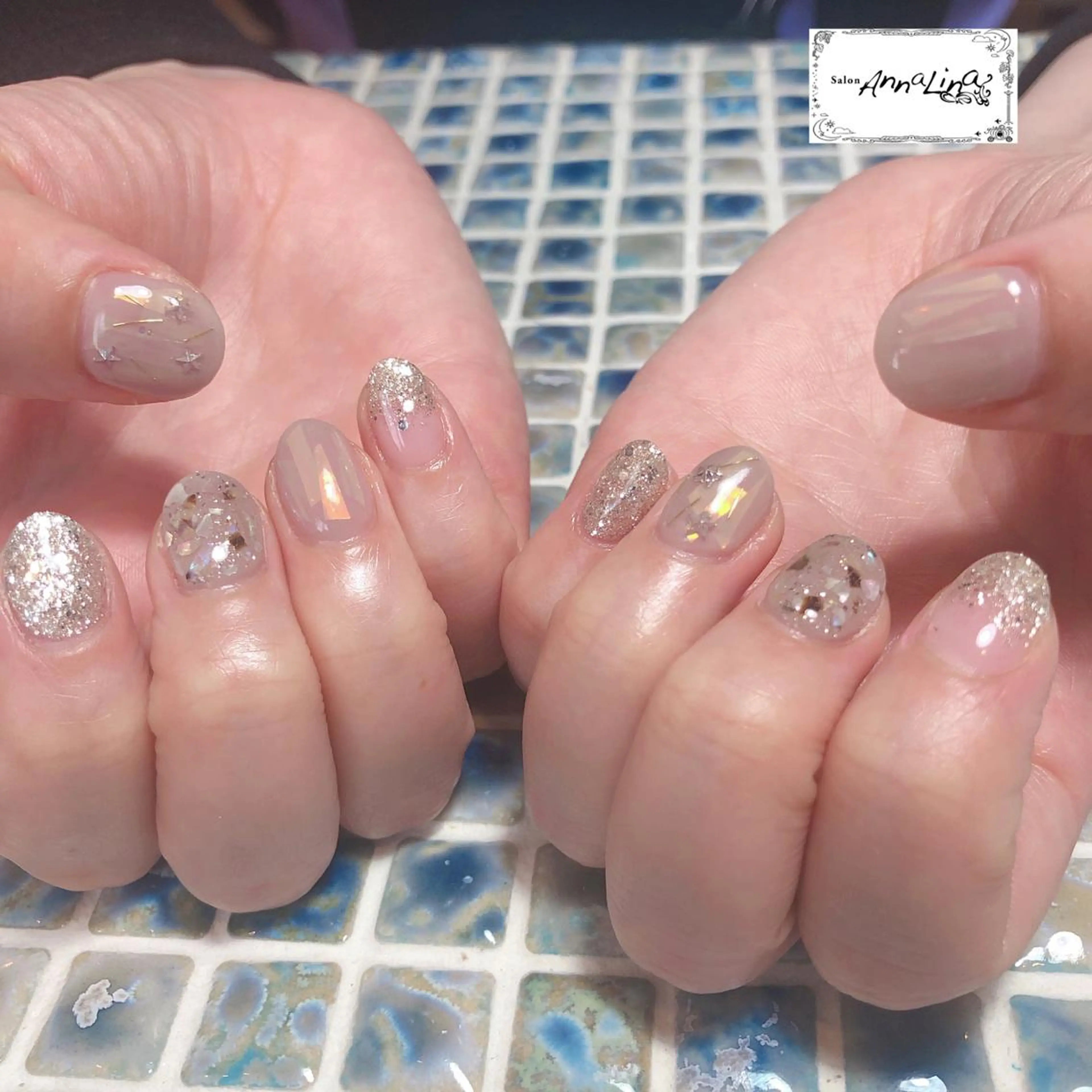 ネイル クリアネイル ハンドネイル アトリエ UNICOのネイルデザイン