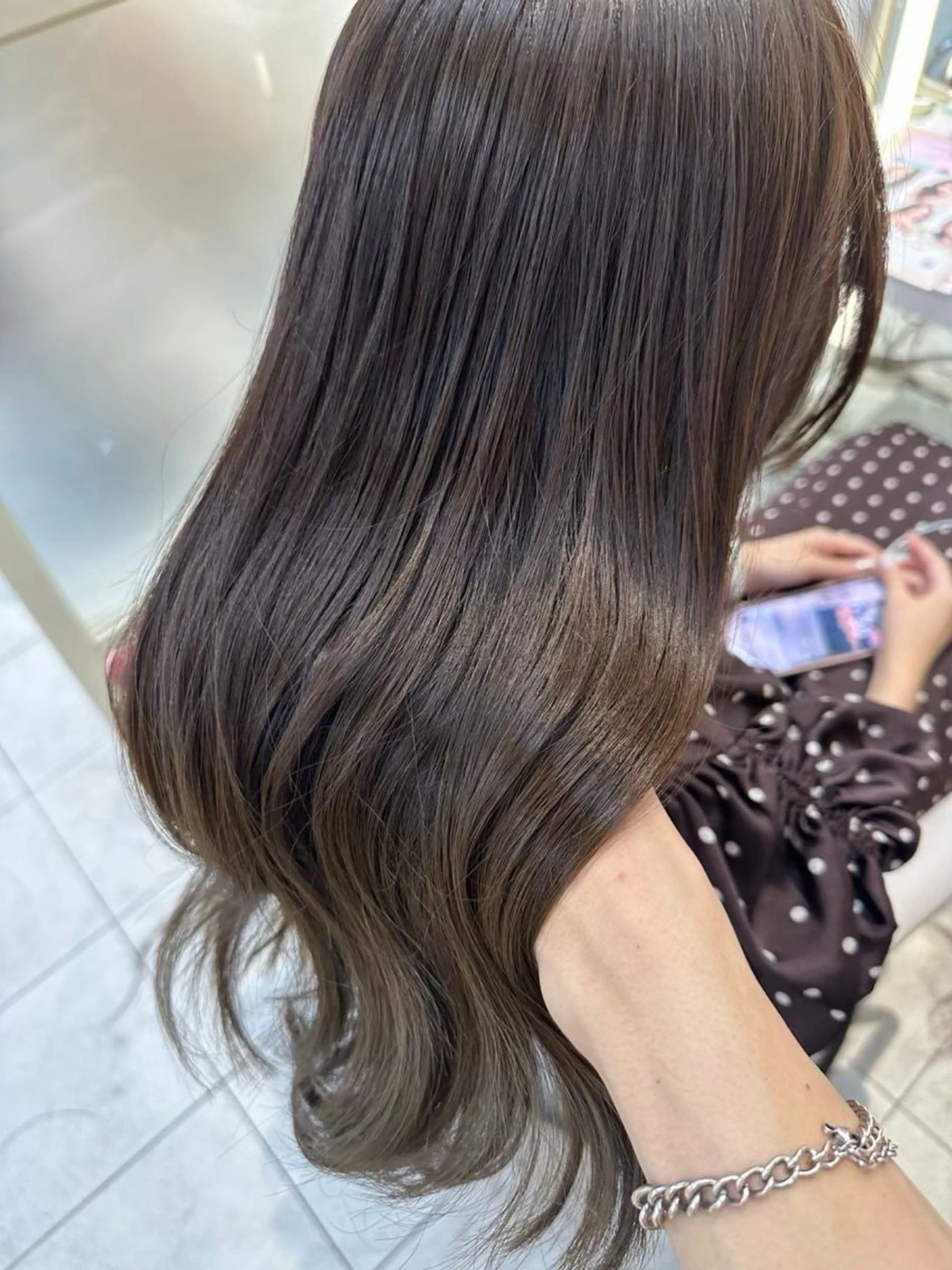 ロング 新宿・表参道/トリー ートメント/新谷日莉のヘアスタイル