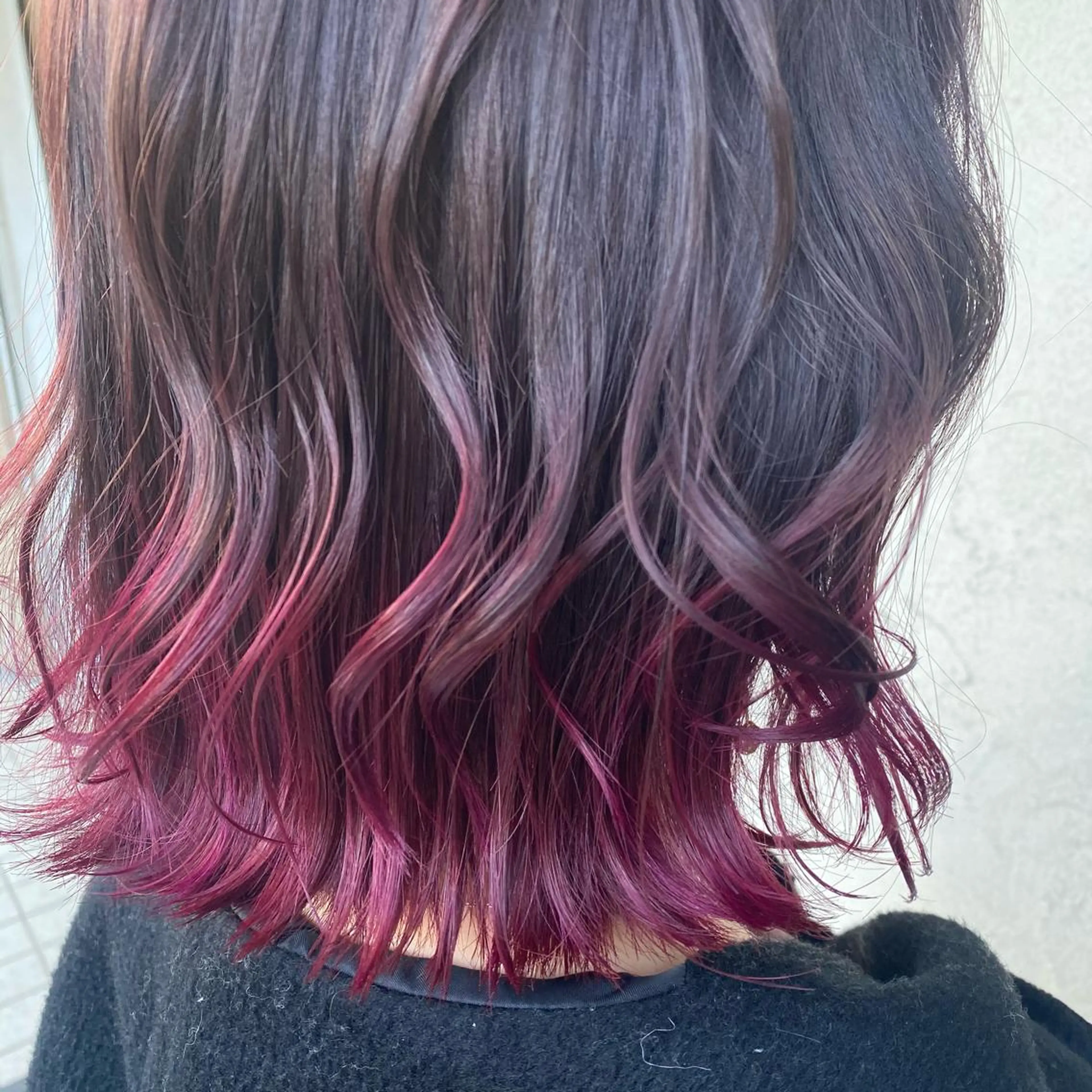 ミディアム しもかわ かほのヘアスタイル