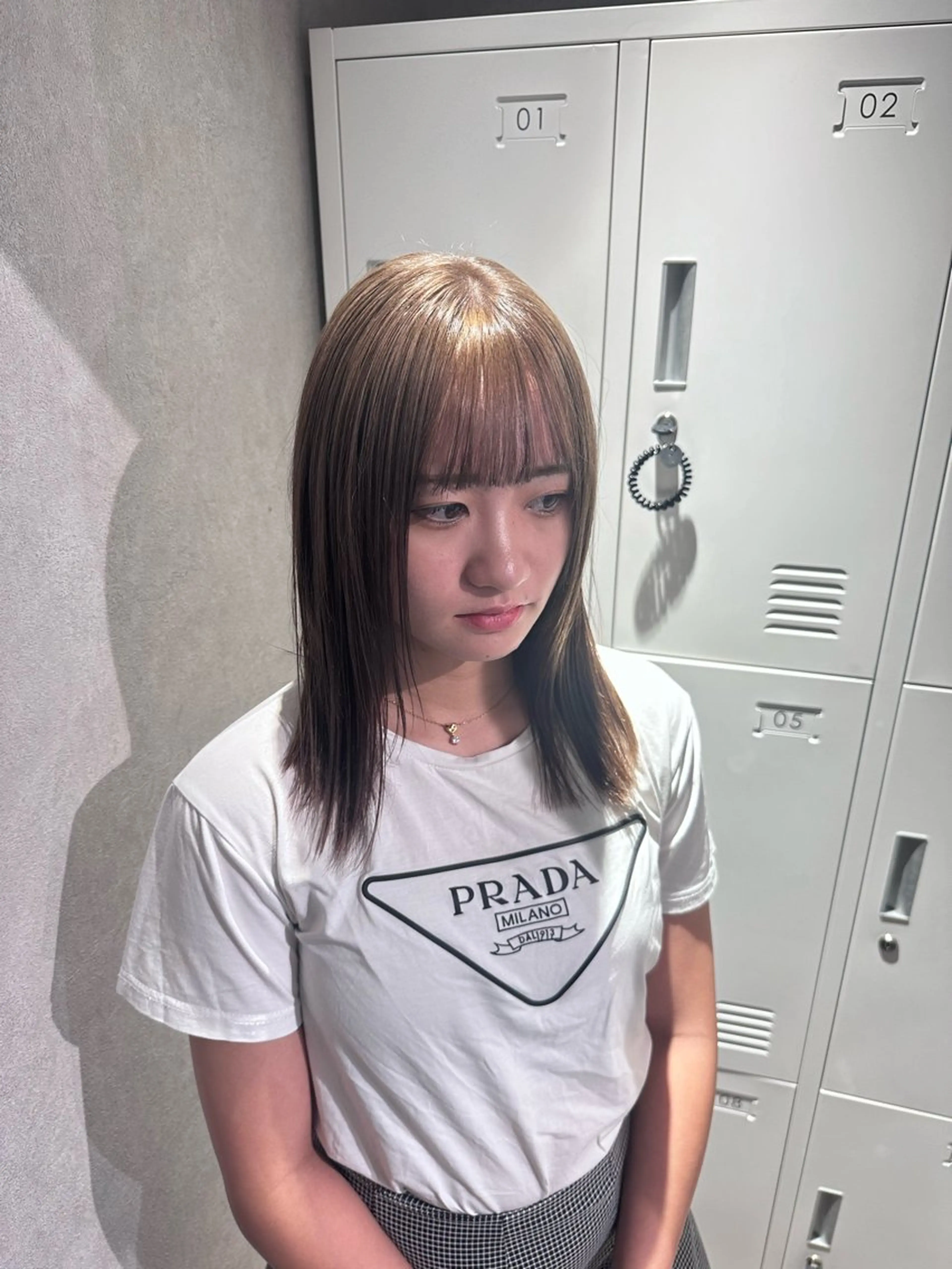 セミロング ヘアカラー HARUKI🏔️/ メンズ/透けブラウンのヘアスタイル