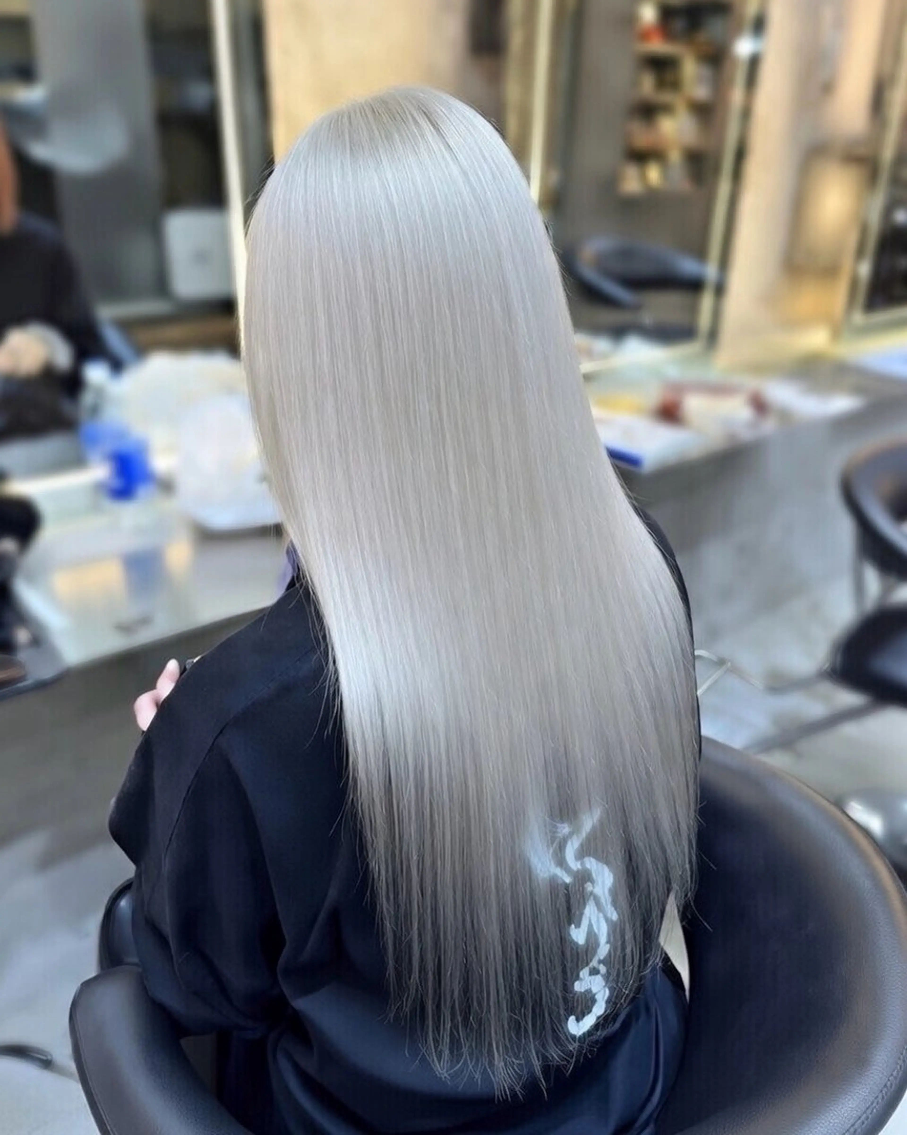 ミディアム カット ヘアカラー ケアブリーチ/ 髪質改善/垣尾颯大のヘアスタイル