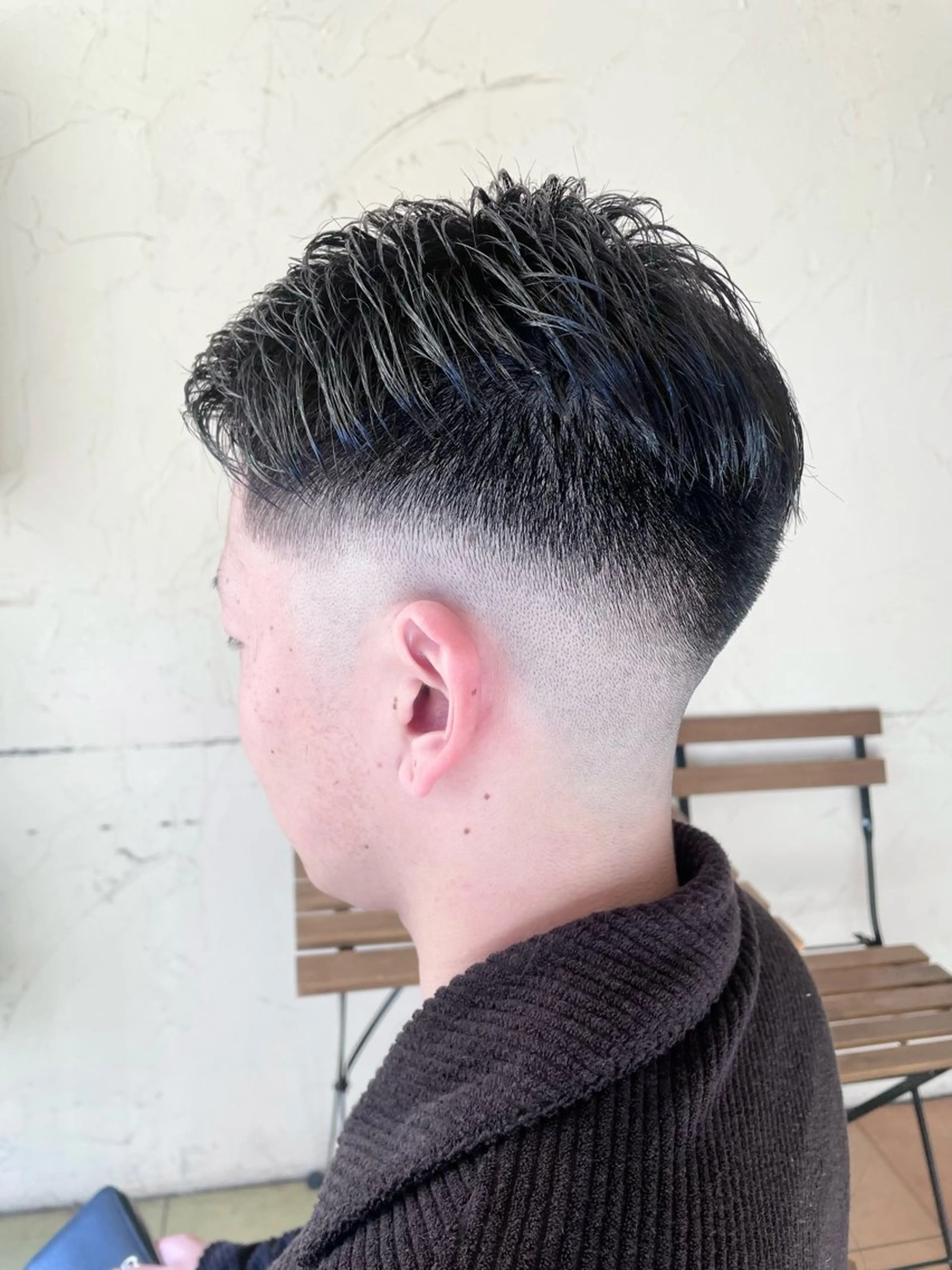 ショート メンズ フェードカット カット メンズ特化/パーマ指 名No.1/百瀬太郎のヘアスタイル