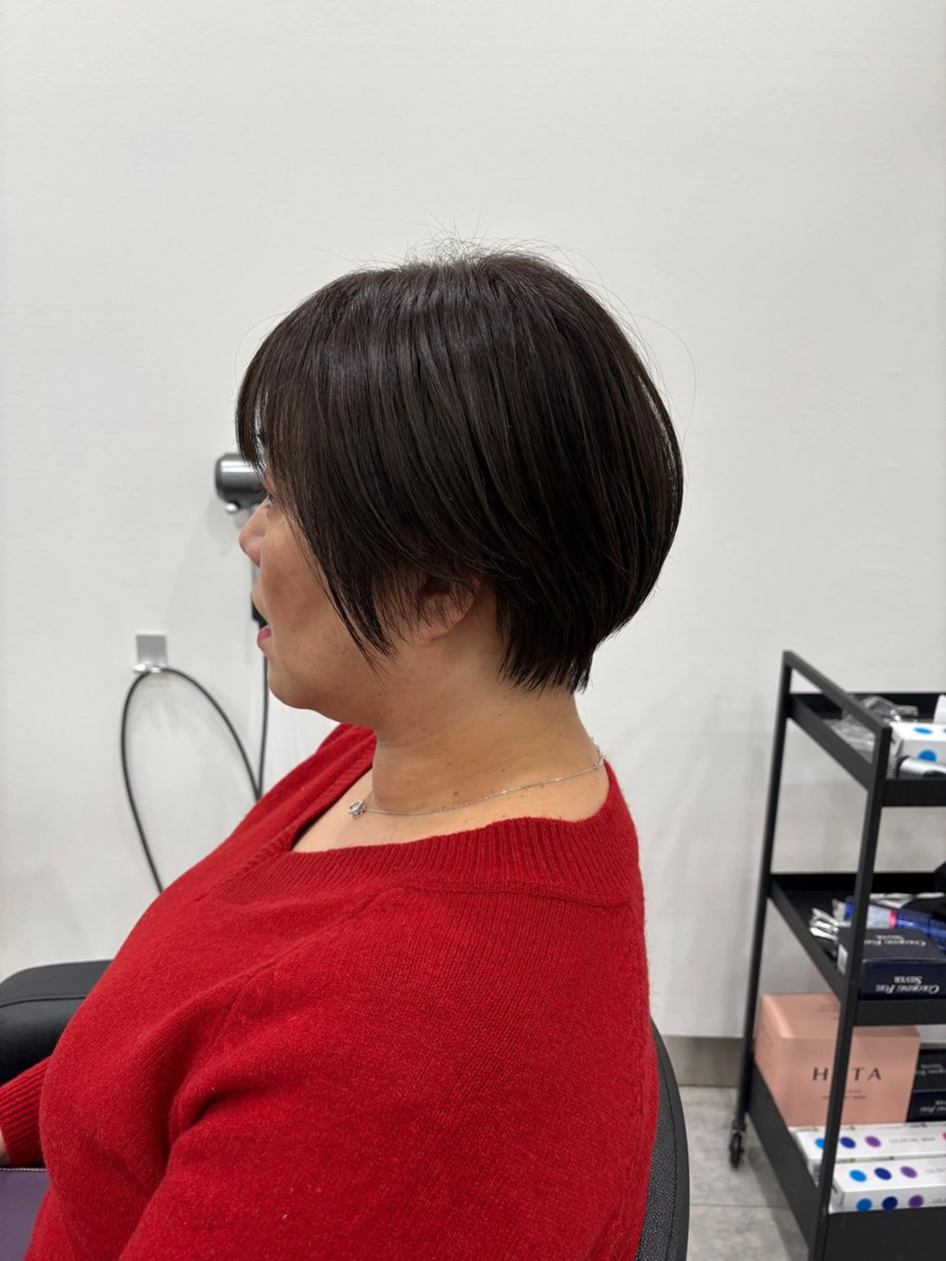 ショート カラー ヘアアレンジ ブリーチ ケアブリーチ ボブ 韓国風ヘア レイヤーカット 💝似合わせカット& カラーＵｒｕｎａ💝のヘアスタイル