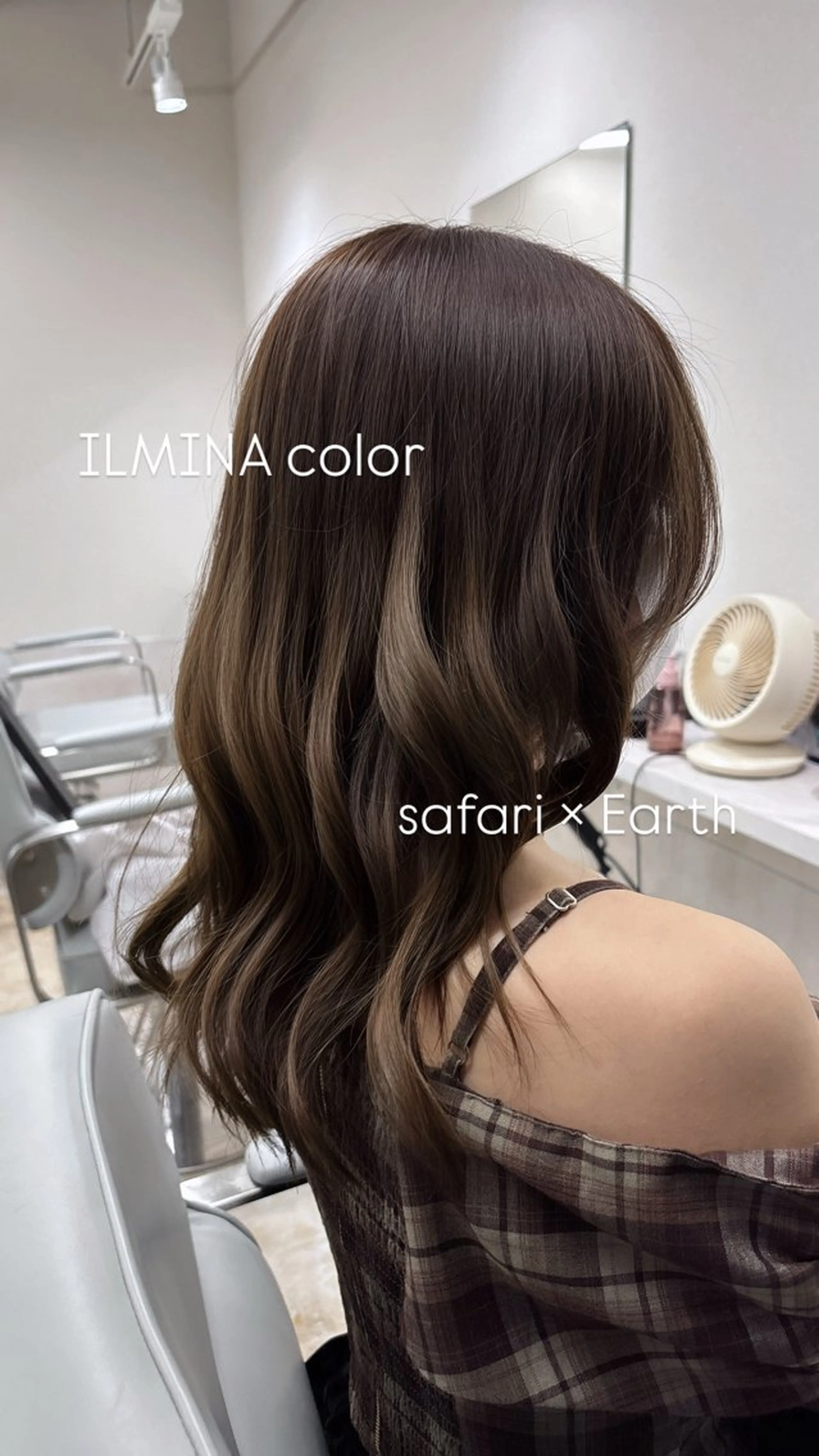 ロング カラー バレイヤージュ ベージュカラー ブリーチ ブラウンカラー 透明感カラー makoto⌇レイヤ ー⌇艶カラー🍒‎のヘアスタイル