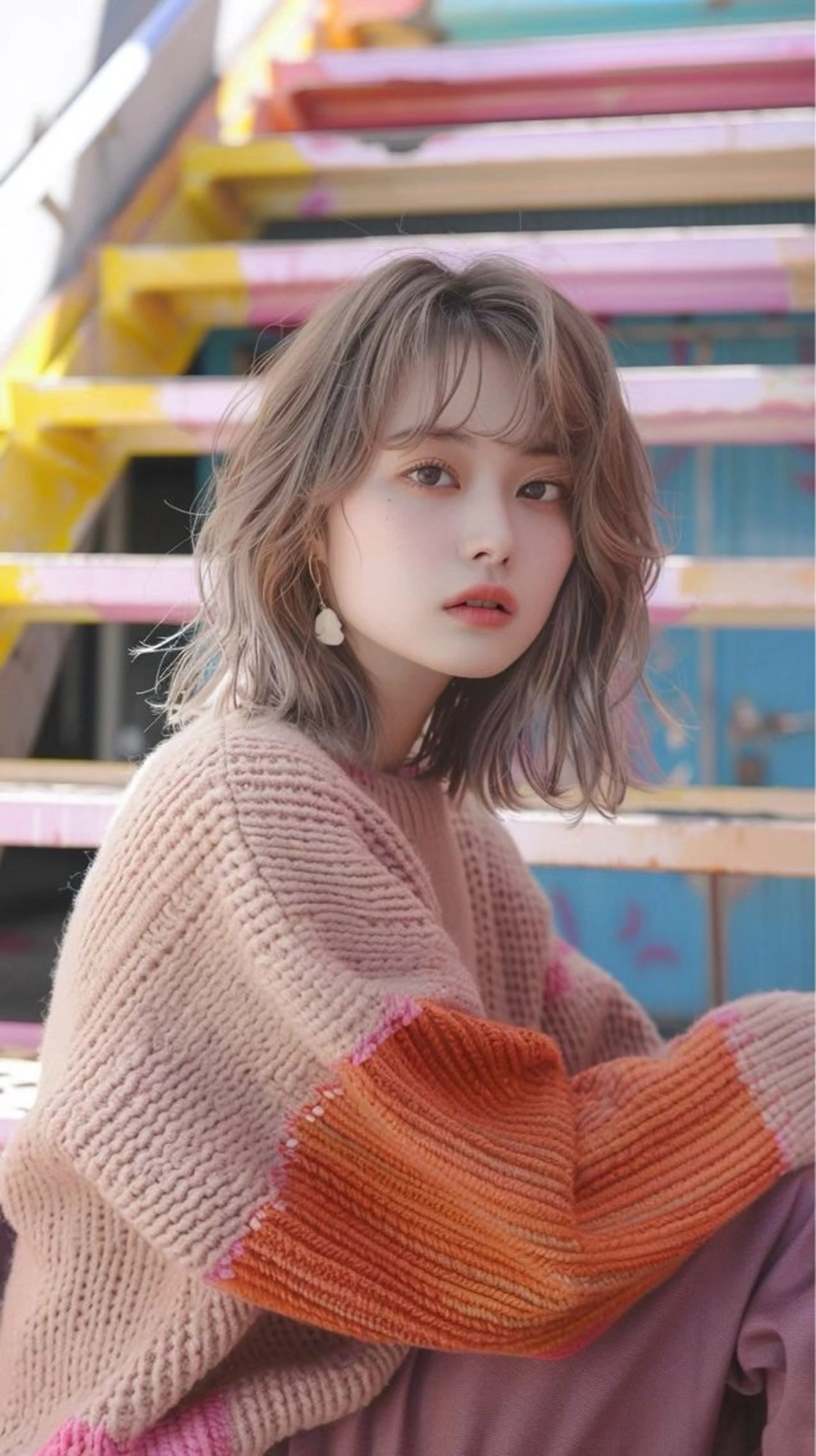 セミロング カラー 池袋/カラー特化🎨 ロング料金なし🩵のヘアスタイル