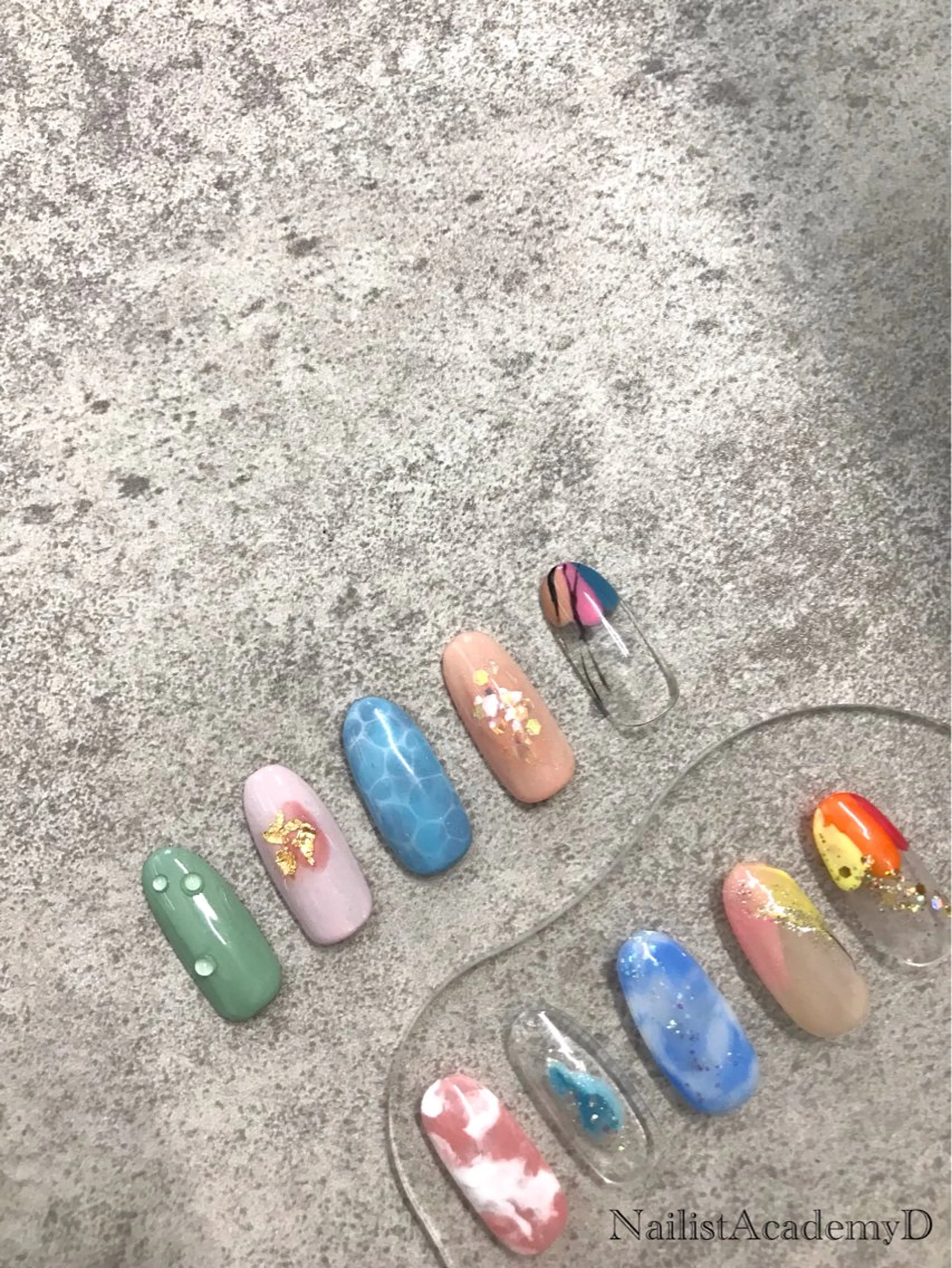 ネイル ネイリストアカデミー 田中のネイルデザイン