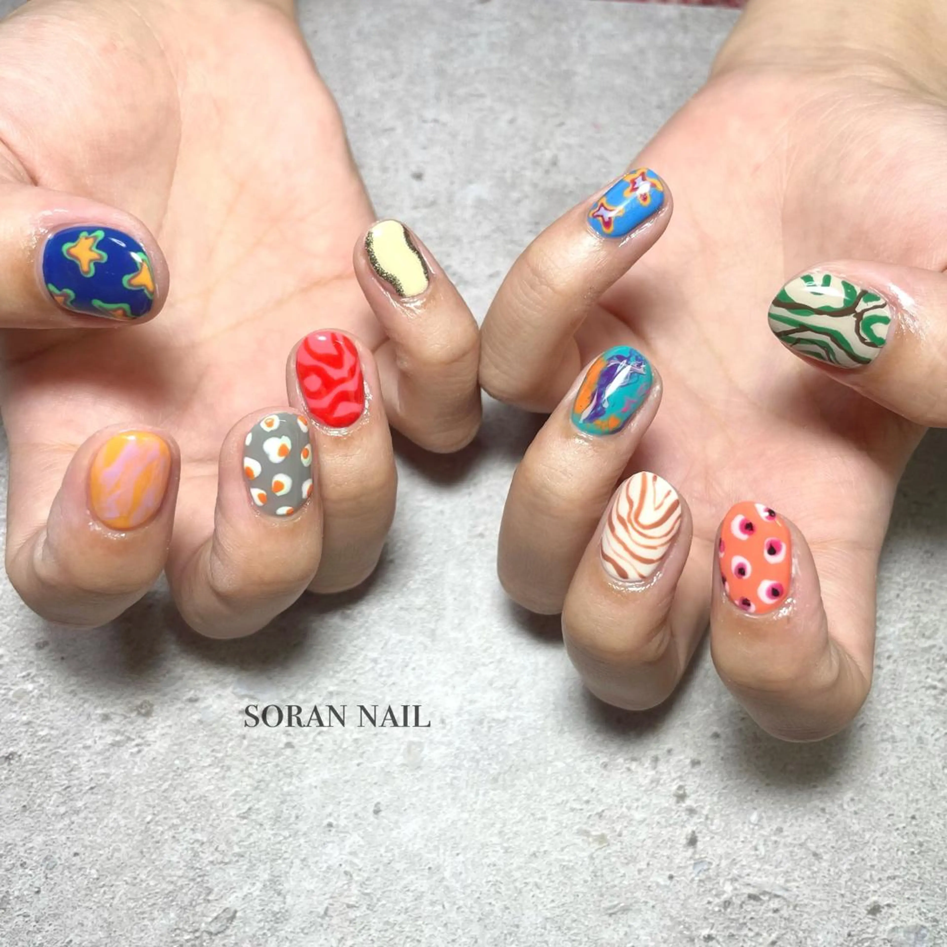 ネイル ハンドネイル soran nailのネイルデザイン