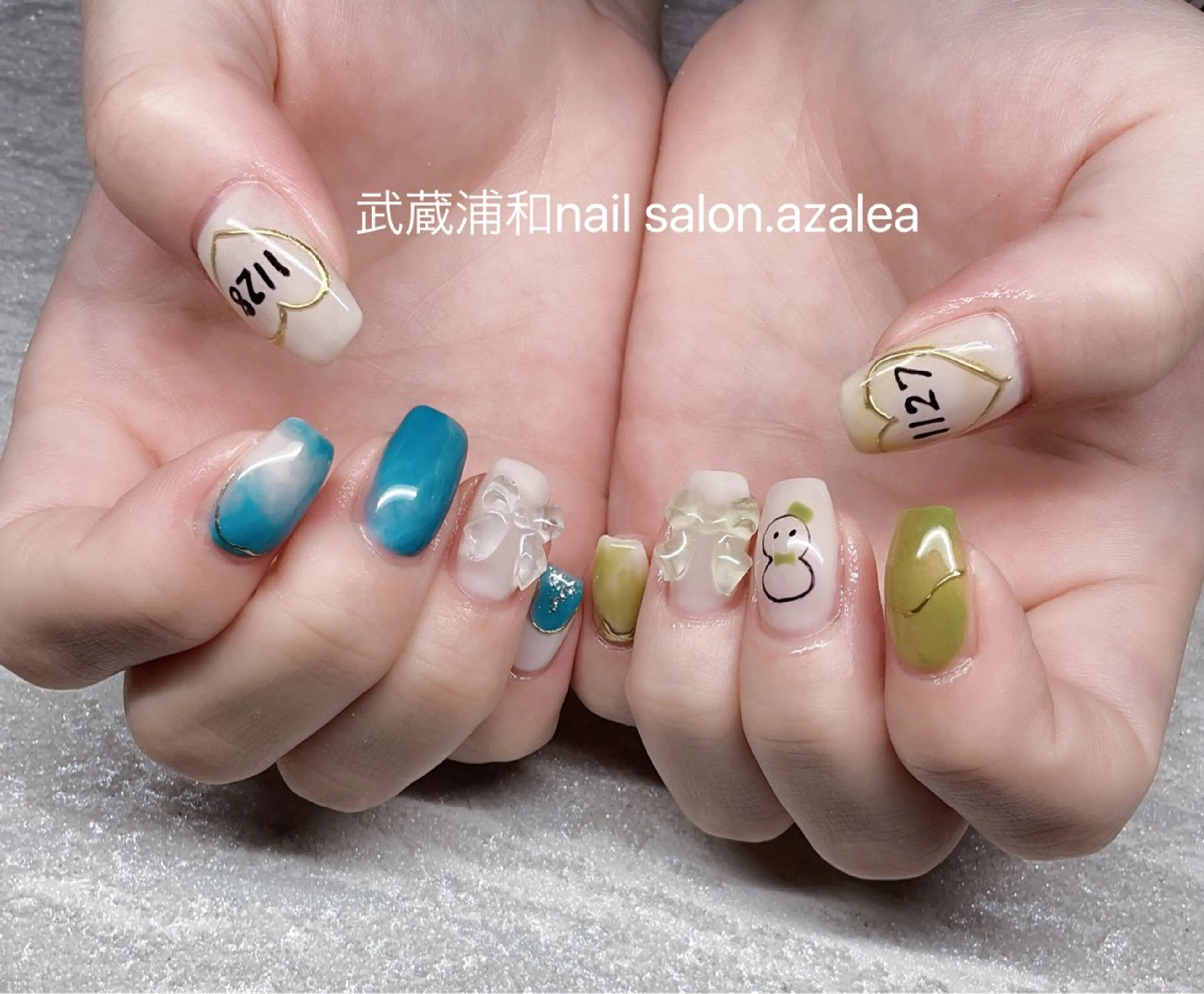 ネイル ハンドネイル R inのネイルデザイン