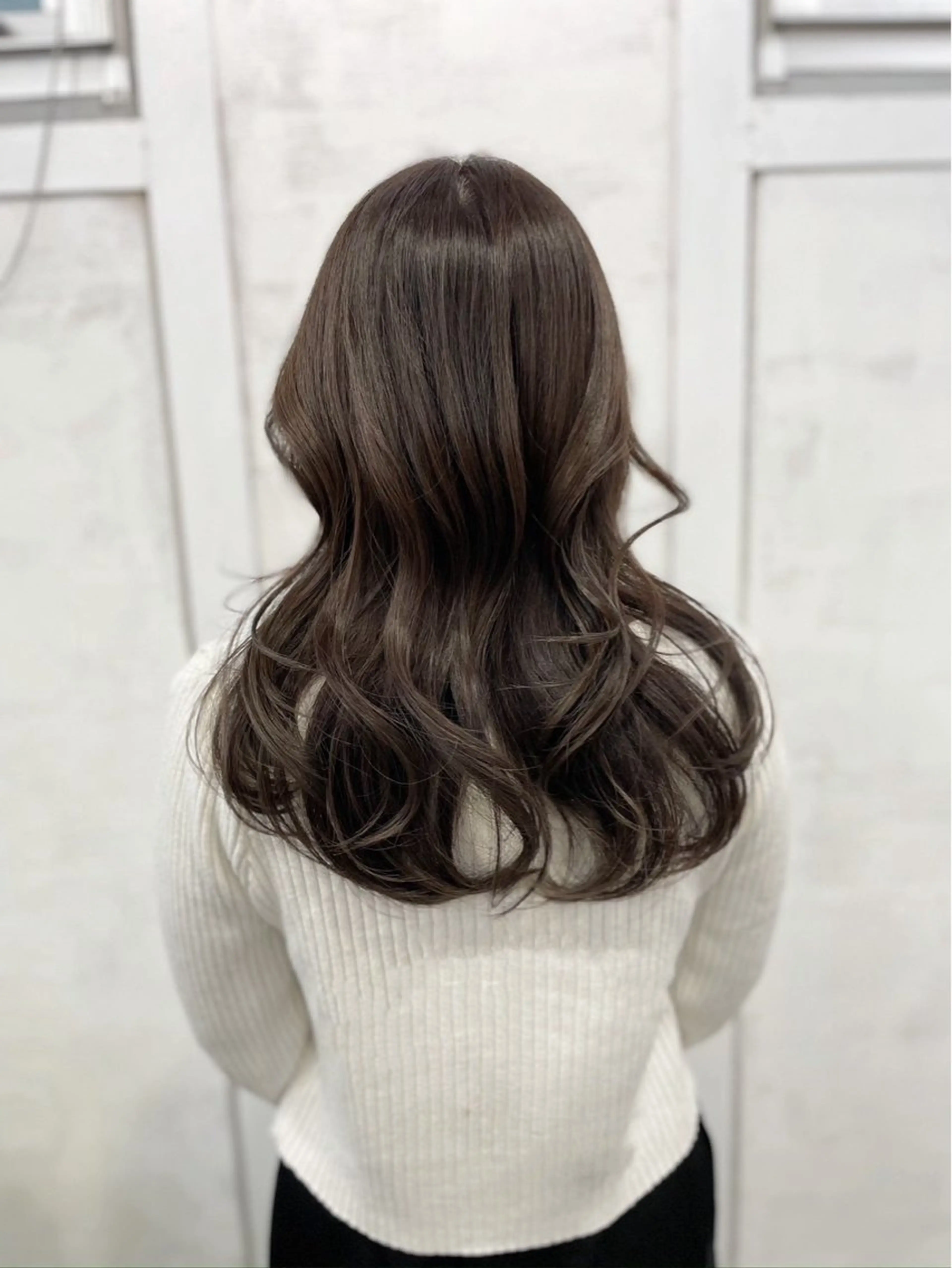 ロング カラー カット ヘアカラー トリートメント レイヤー/髪質改善 /山永圭介のヘアスタイル