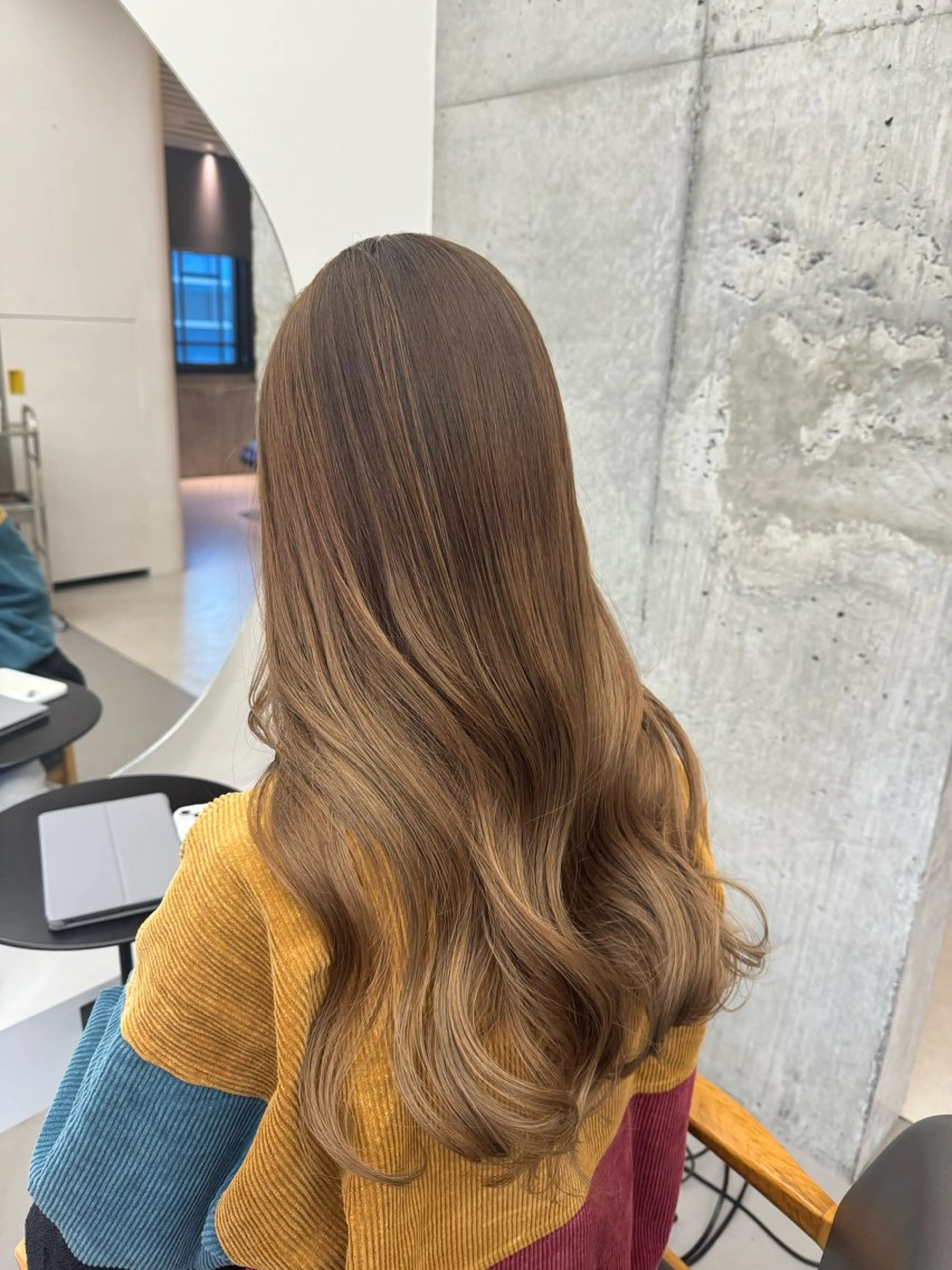 ロング カラー カット ヘアカラー トリートメント 【髪質改善】 kasumi🌷🌷のヘアスタイル