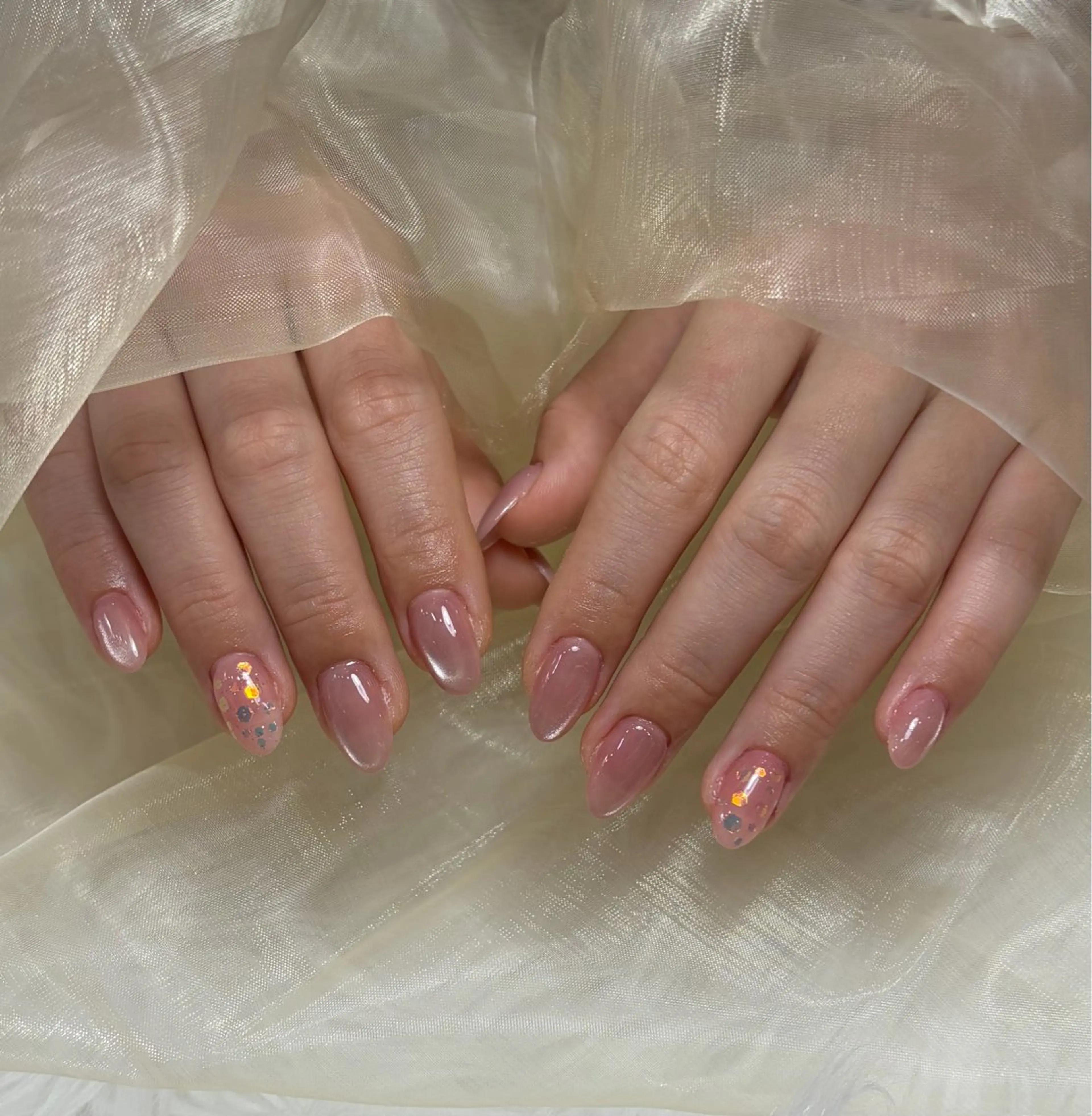 【オフあり】10本長さ出し　マグネット／フラッシュネイルの写真