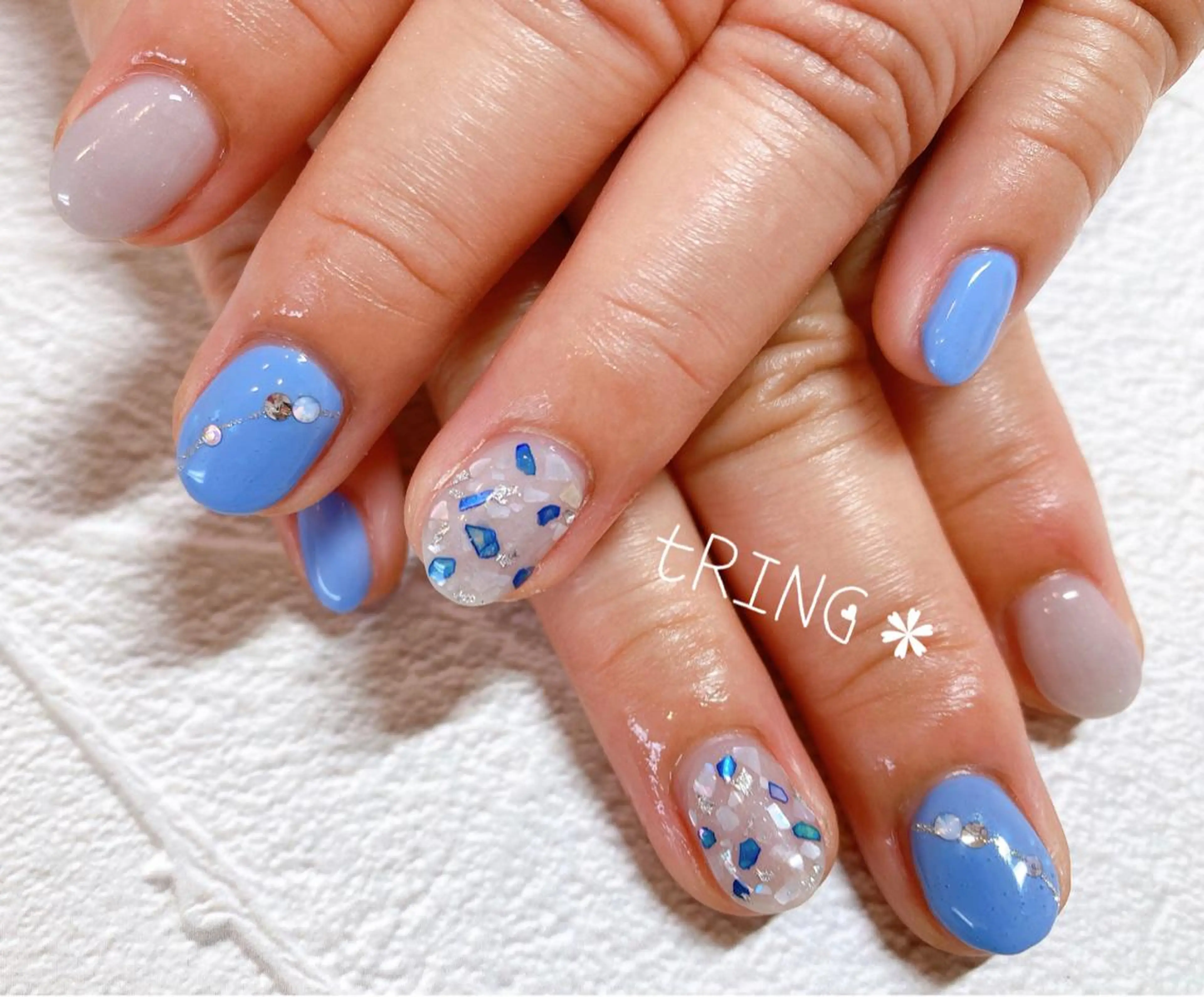 ネイル ハンドネイル tRING* しいの木台のネイルデザイン