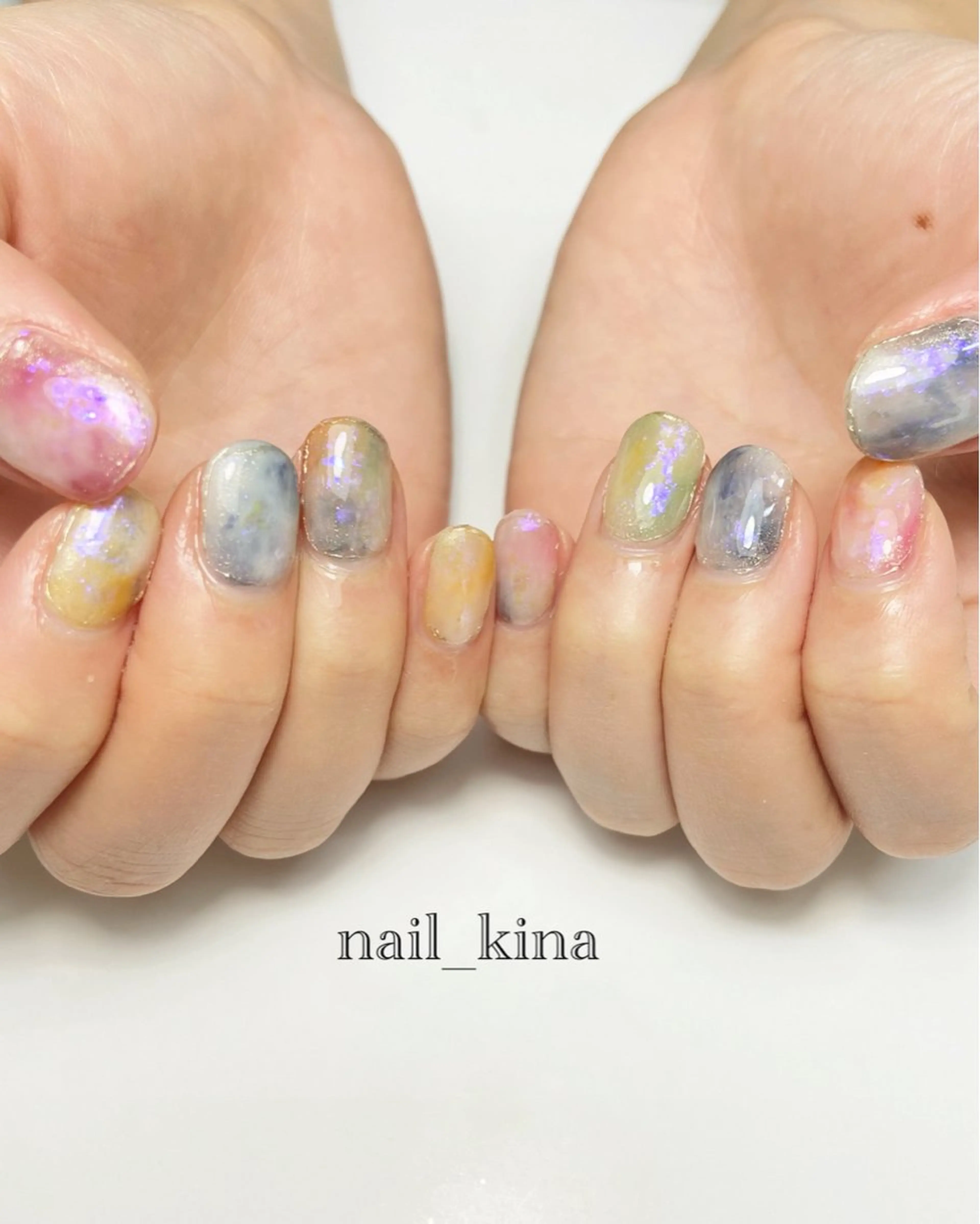 ネイル 春ネイル nail_ kinaのネイルデザイン