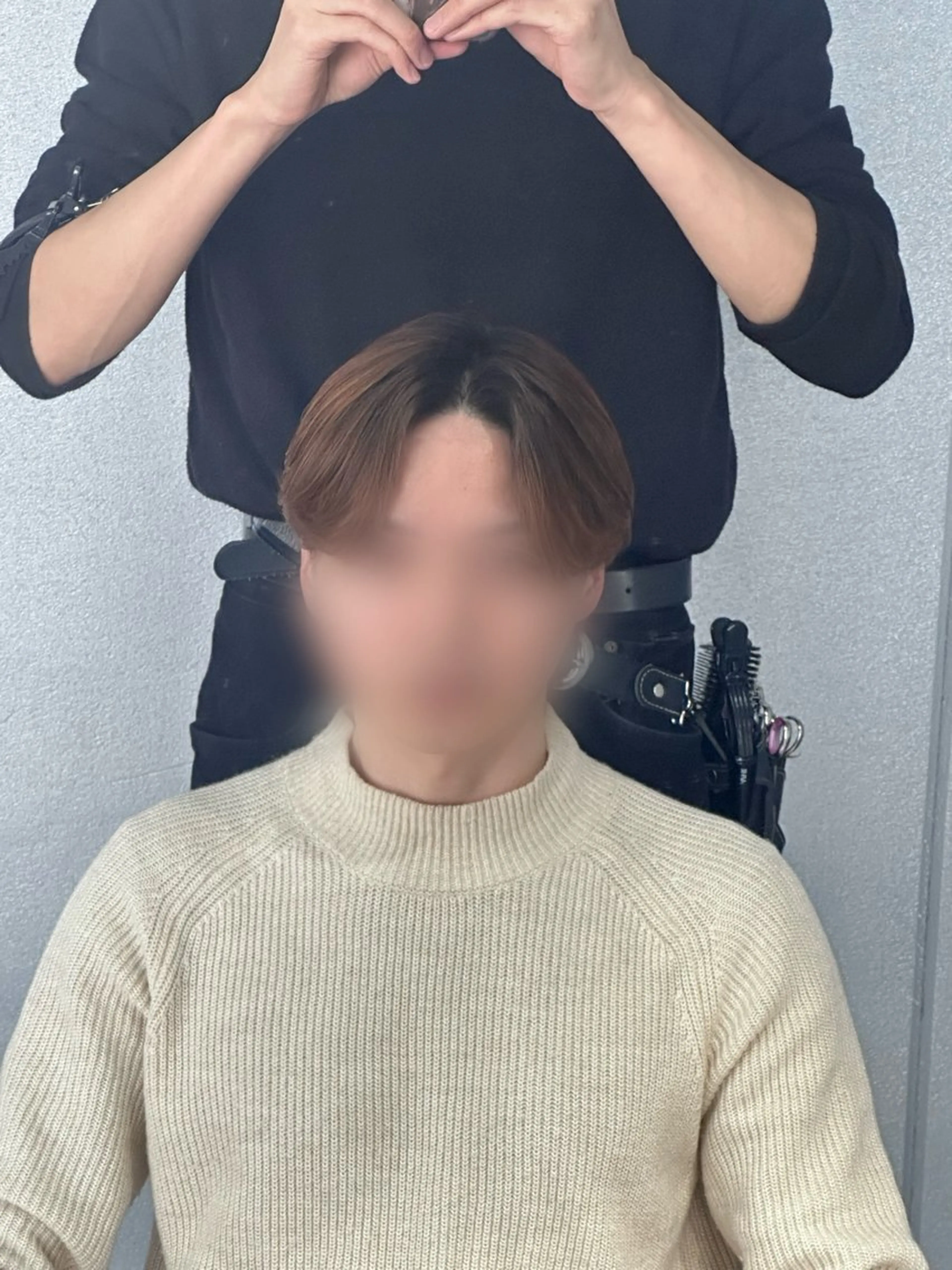 メンズ ダウンパーマ メンズ韓国風 メンズパーマ 梅田/パーマ/ 韓国メンズヘア/ハタのヘアスタイル