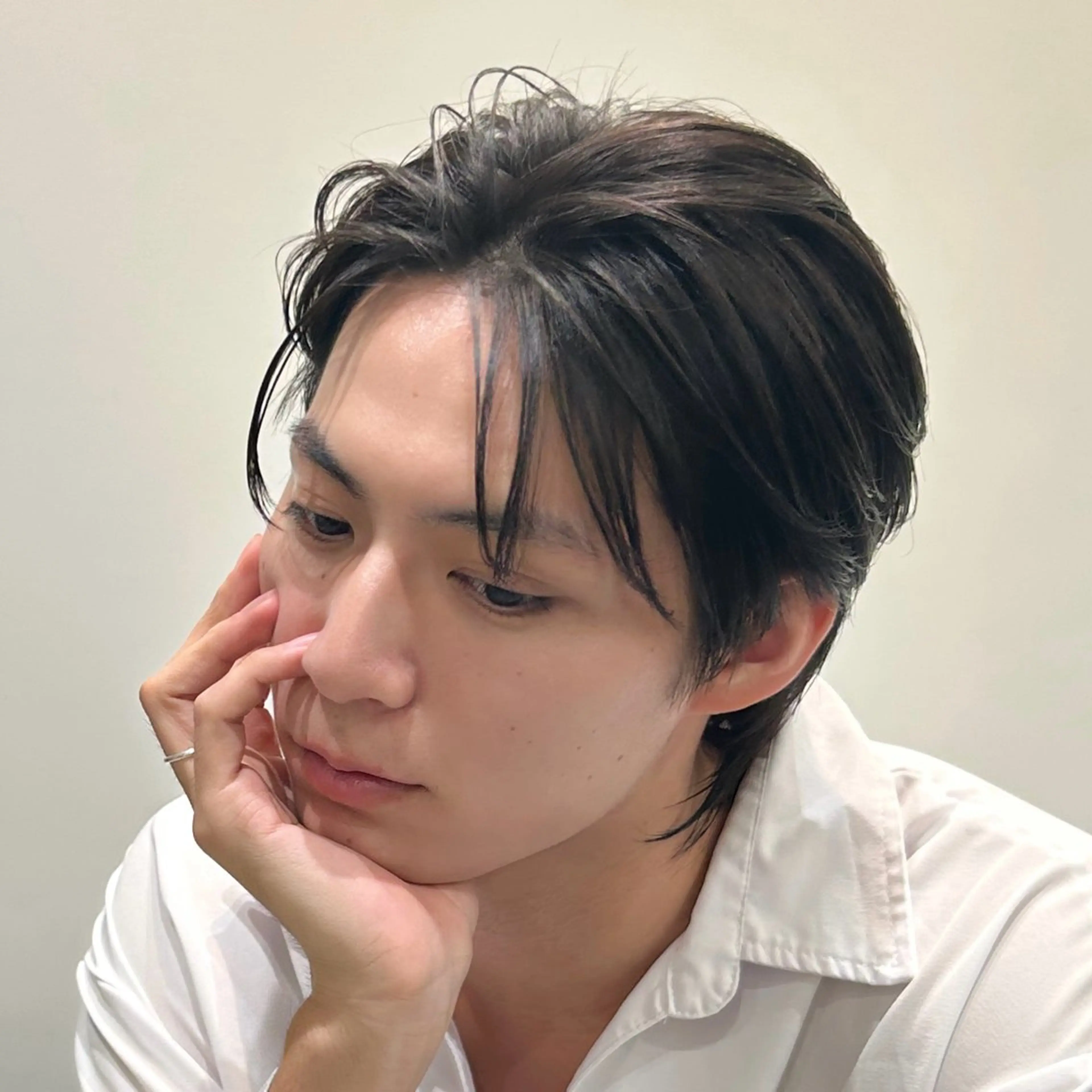 メンズ カット ヘアカラー トリートメント 池袋/韓国メンズヘア ❤️💙軸丸みうのヘアスタイル