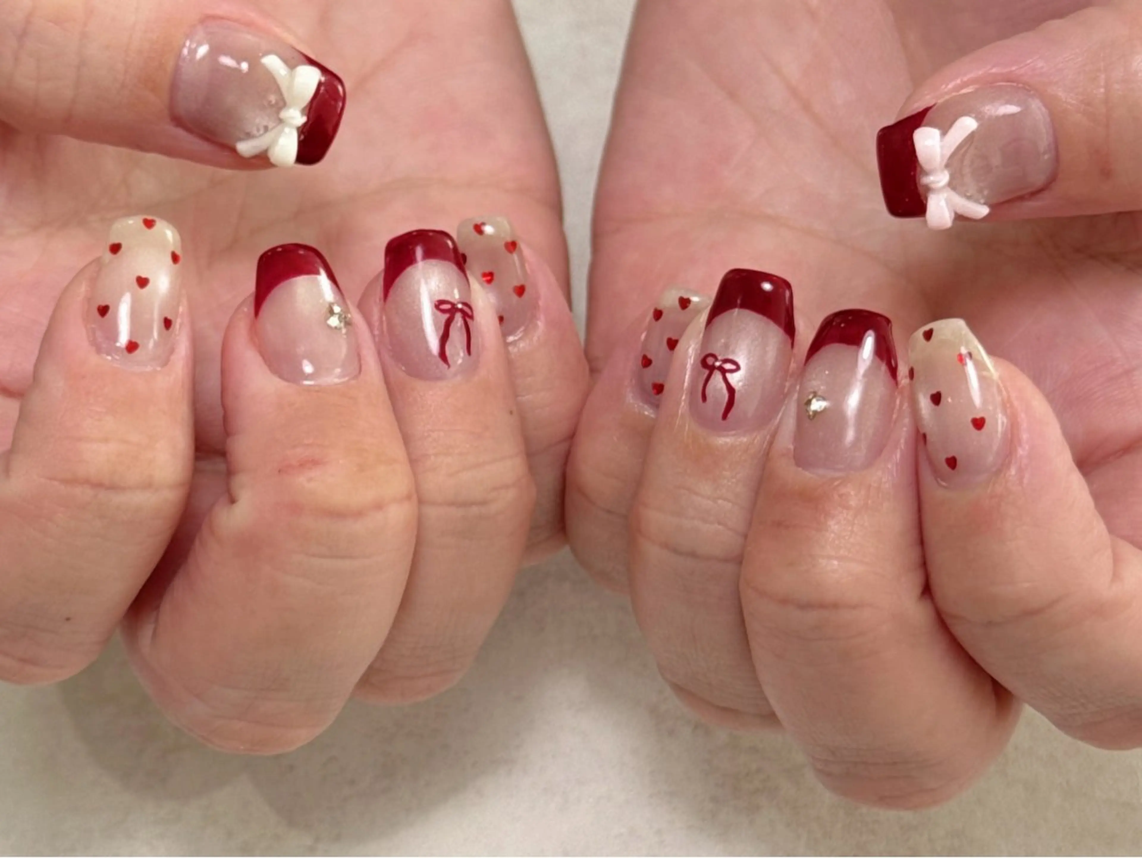 ネイル 持ち込み Li-fra MIZUKIのネイルデザイン