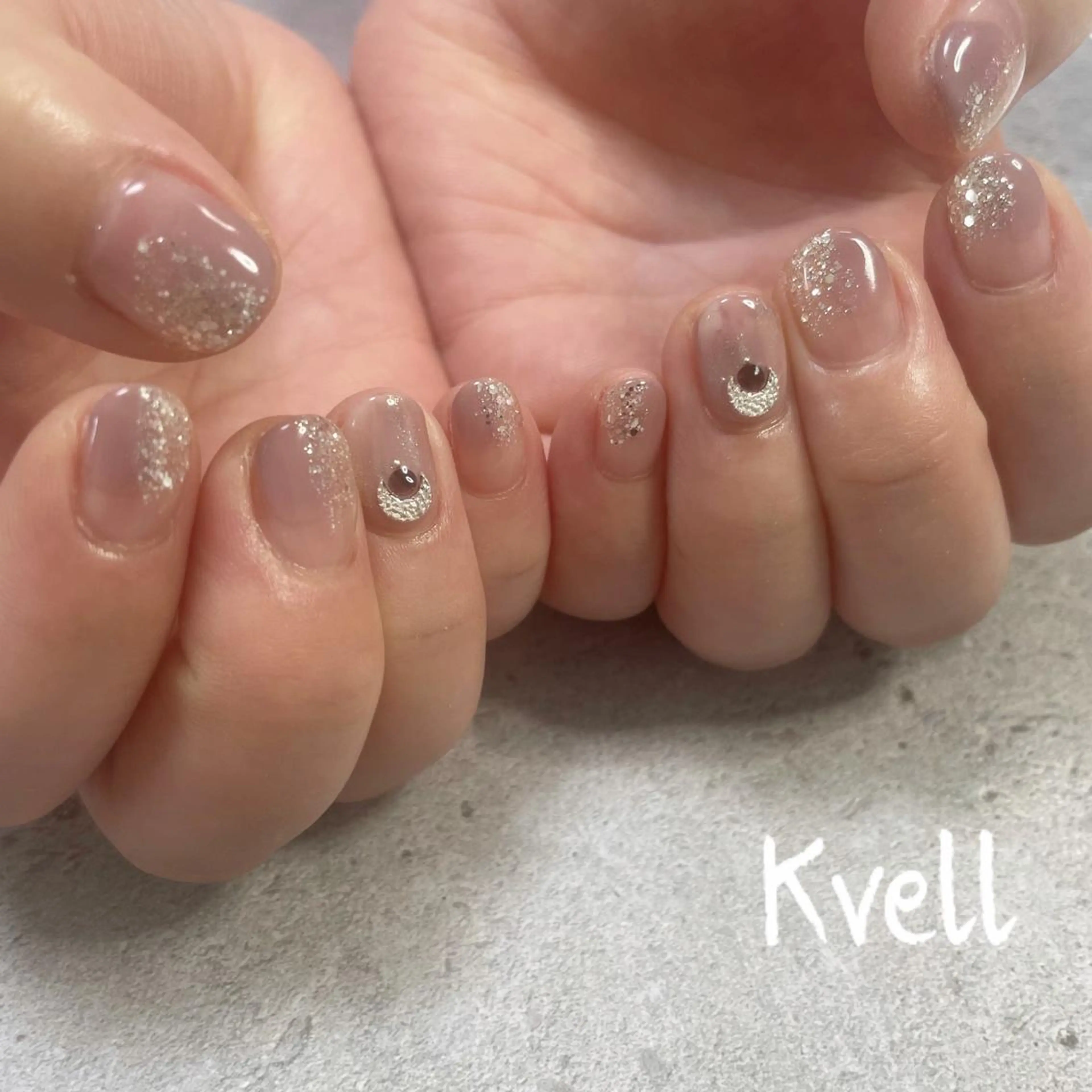 ネイル ハンドネイル nailsalon Kvellのネイルデザイン