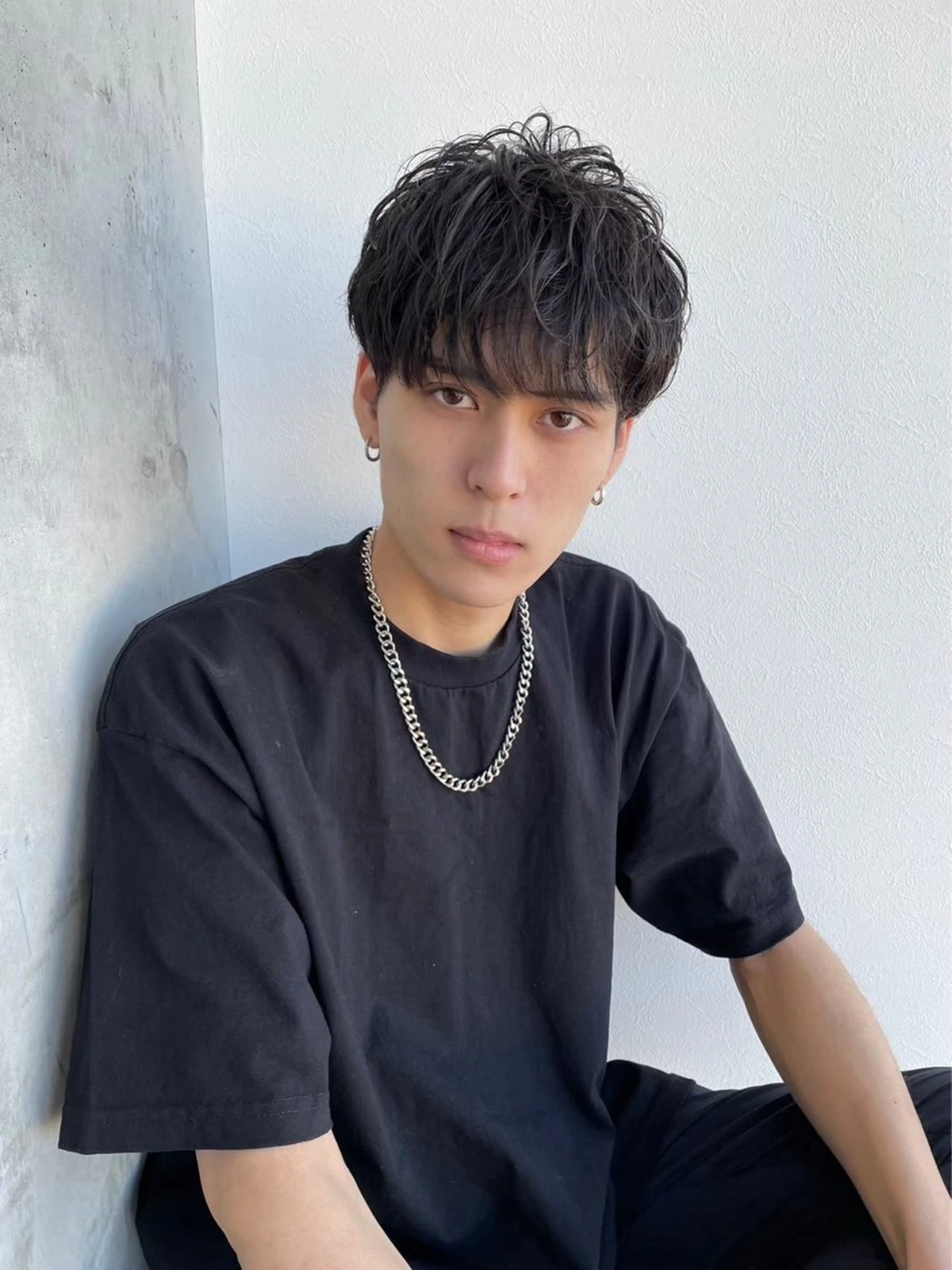 ショート うる艶カラー/恵比寿 ベージュ/丸山陽平のヘアスタイル