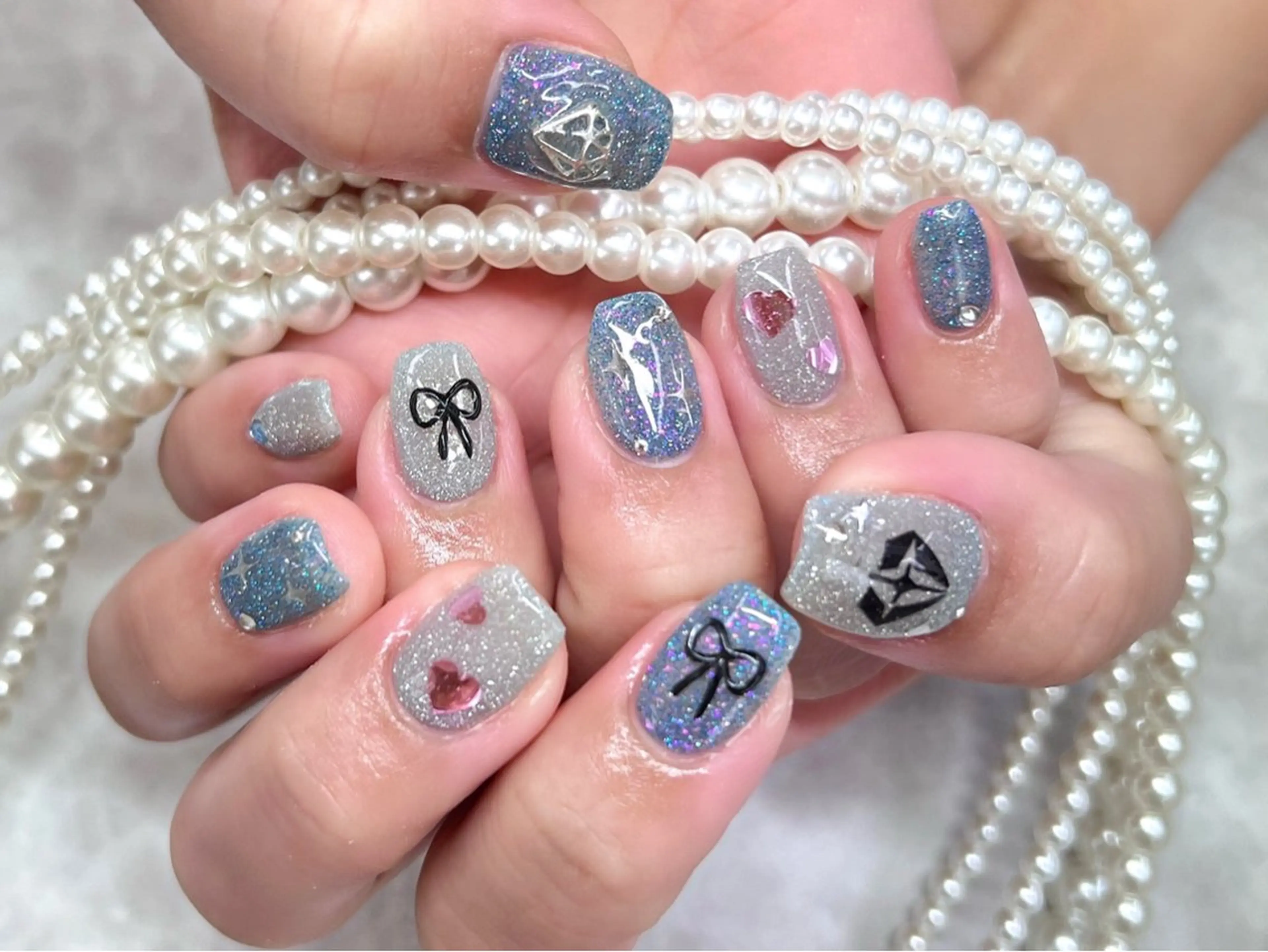 ネイル フラッシュネイル ハンドネイル Nail Salon Lianのネイルデザイン