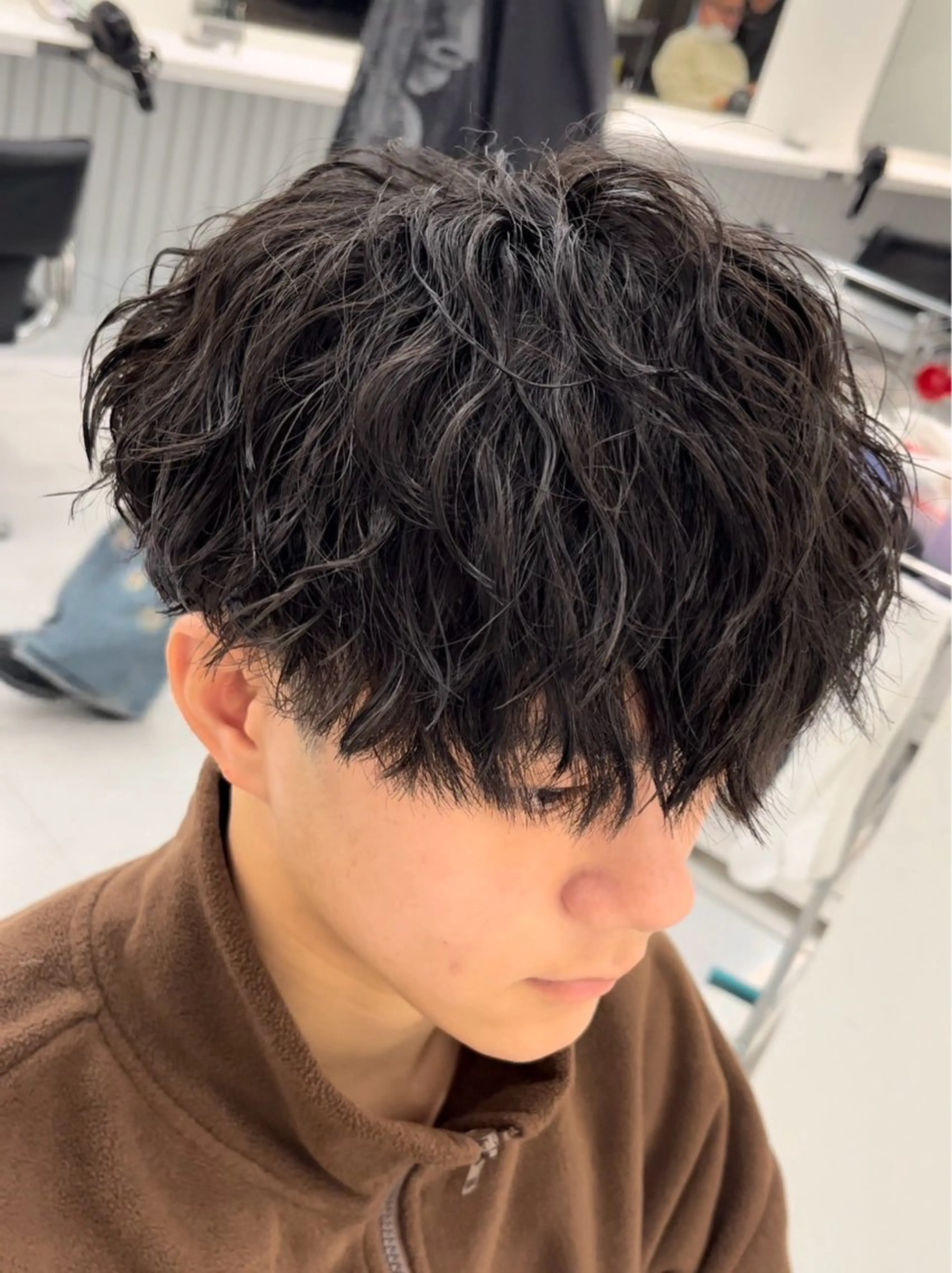 パーマ メンズ メンズパーマ ツイストスパイラルパーマ スパイラルパーマ メンズ専門/パーマ 特化/栄/北出瑞貴のヘアスタイル