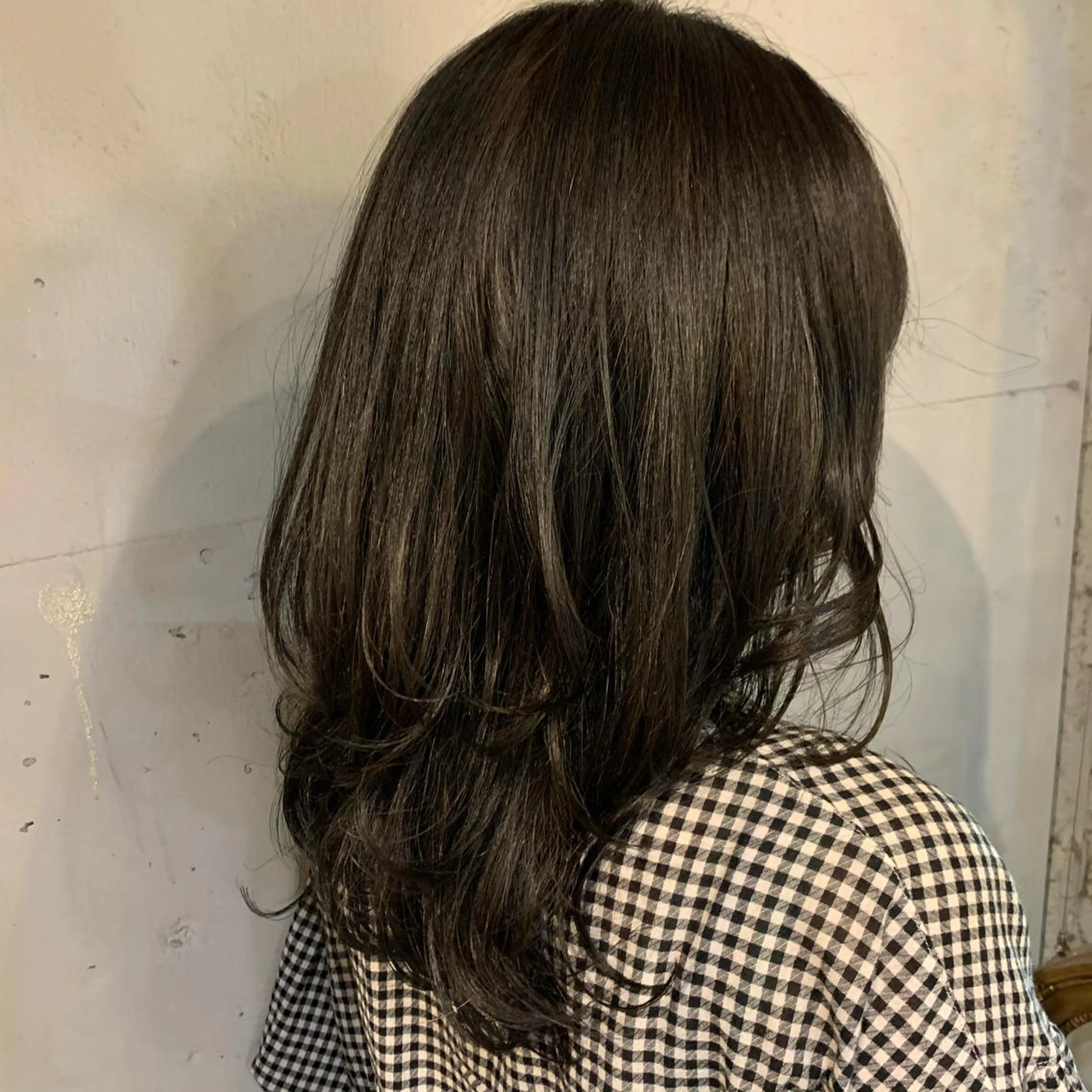セミロング カラー 田中 まりなのマツエク・マツパデザイン