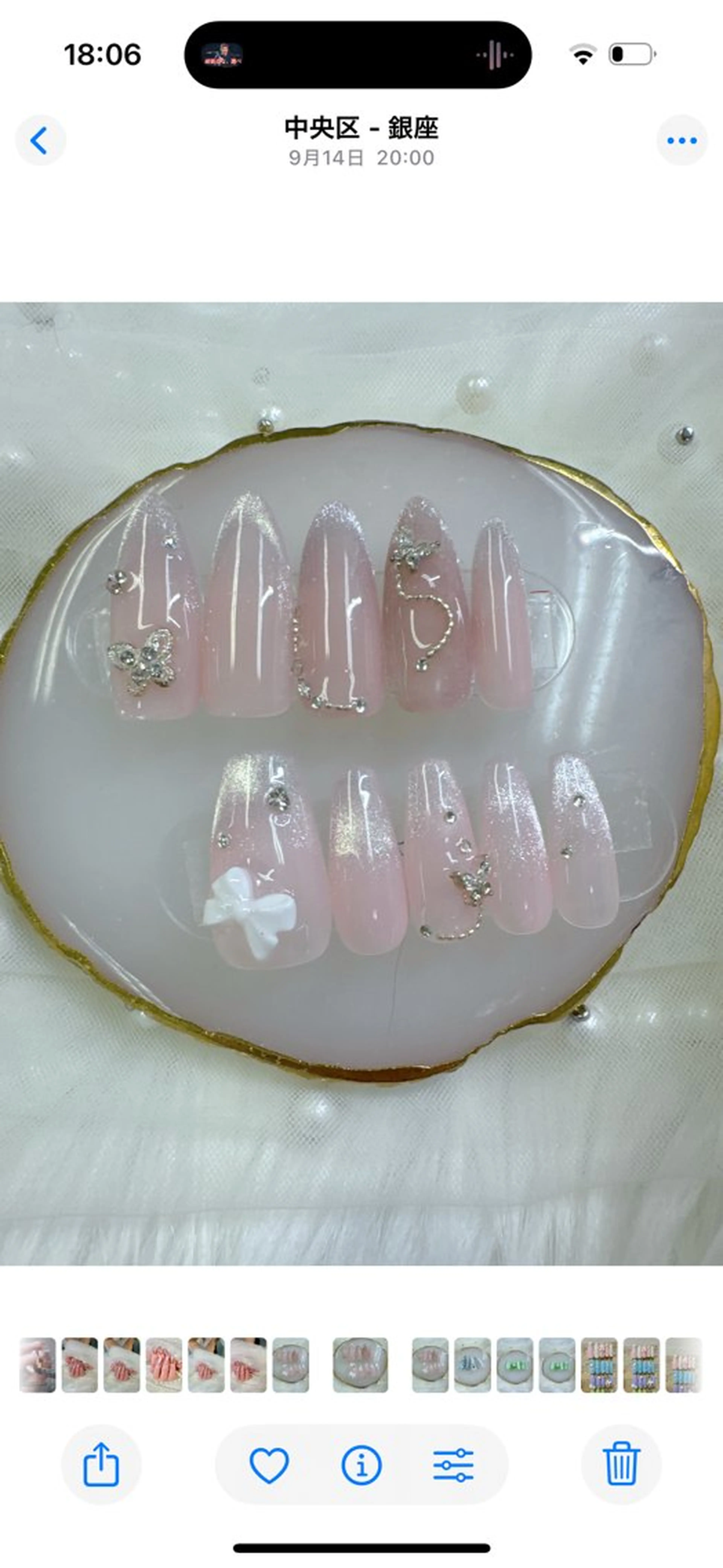 ネイル アートネイル べっ甲ネイル ボルドー チークネイル ドット ハンドネイル Queeens nailのネイルデザイン