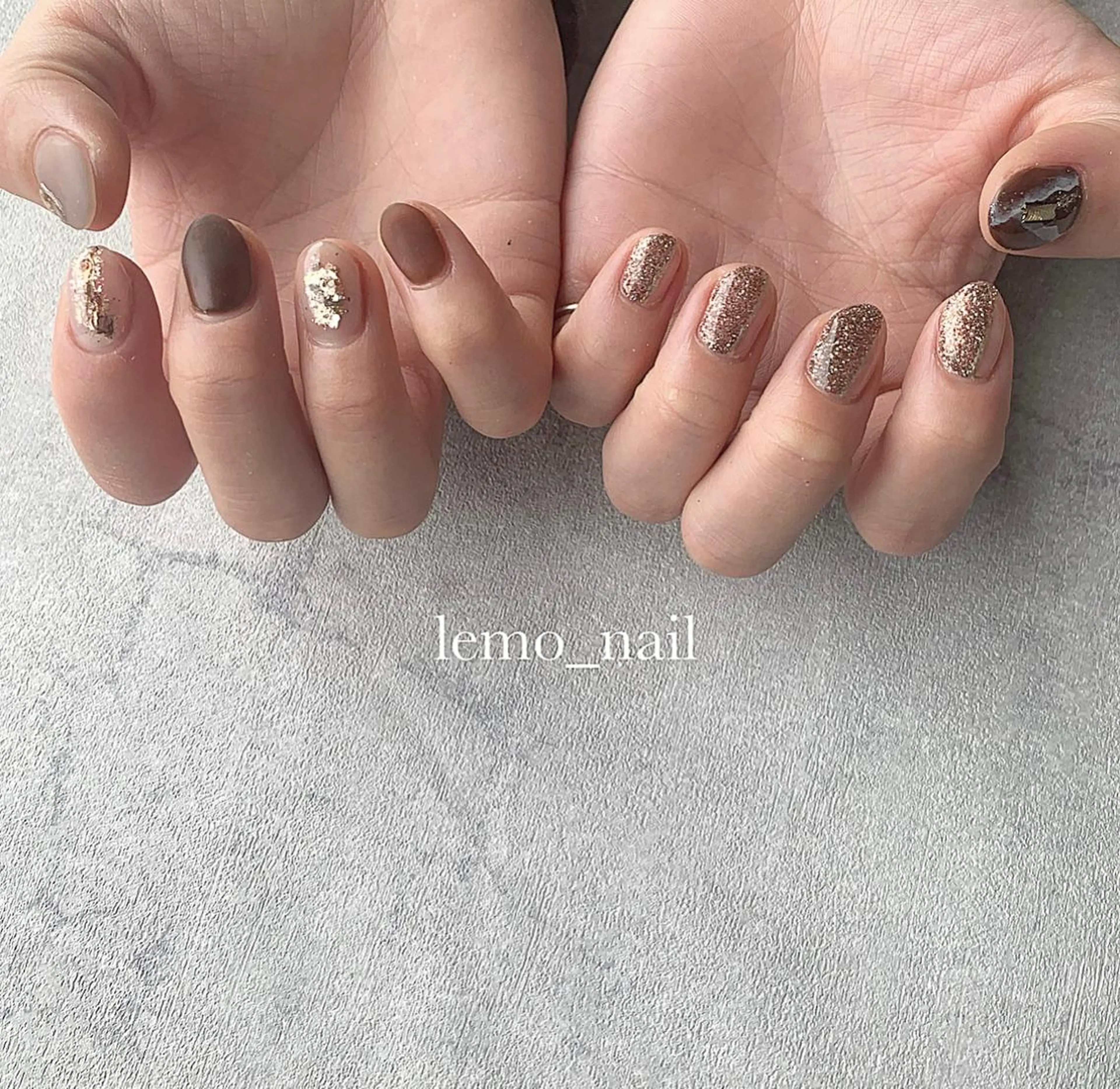 ショート ネイル lemo_nail 🍋のネイルデザイン