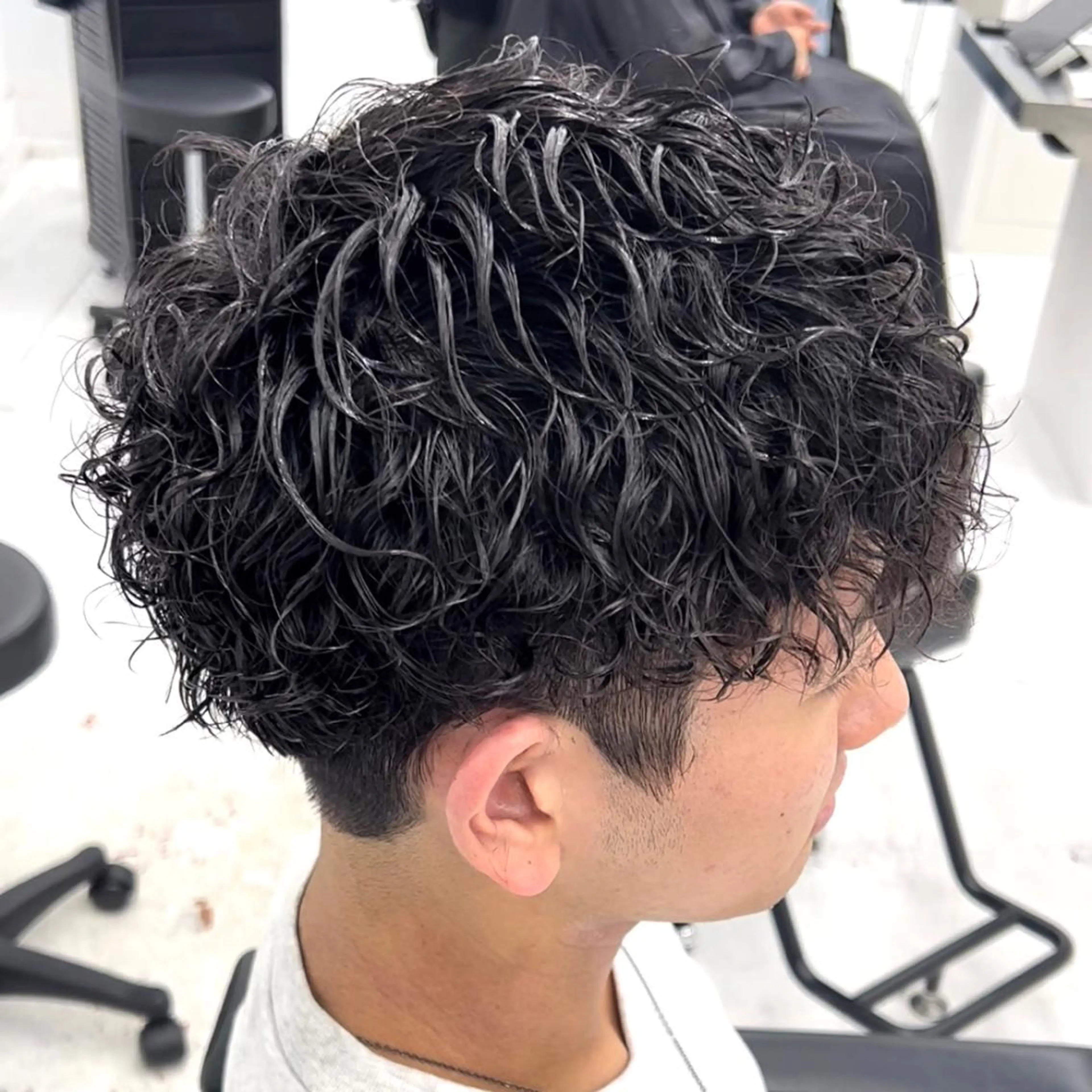 パーマ メンズ 柏メンズカットパーマ NO.1タイチのヘアスタイル