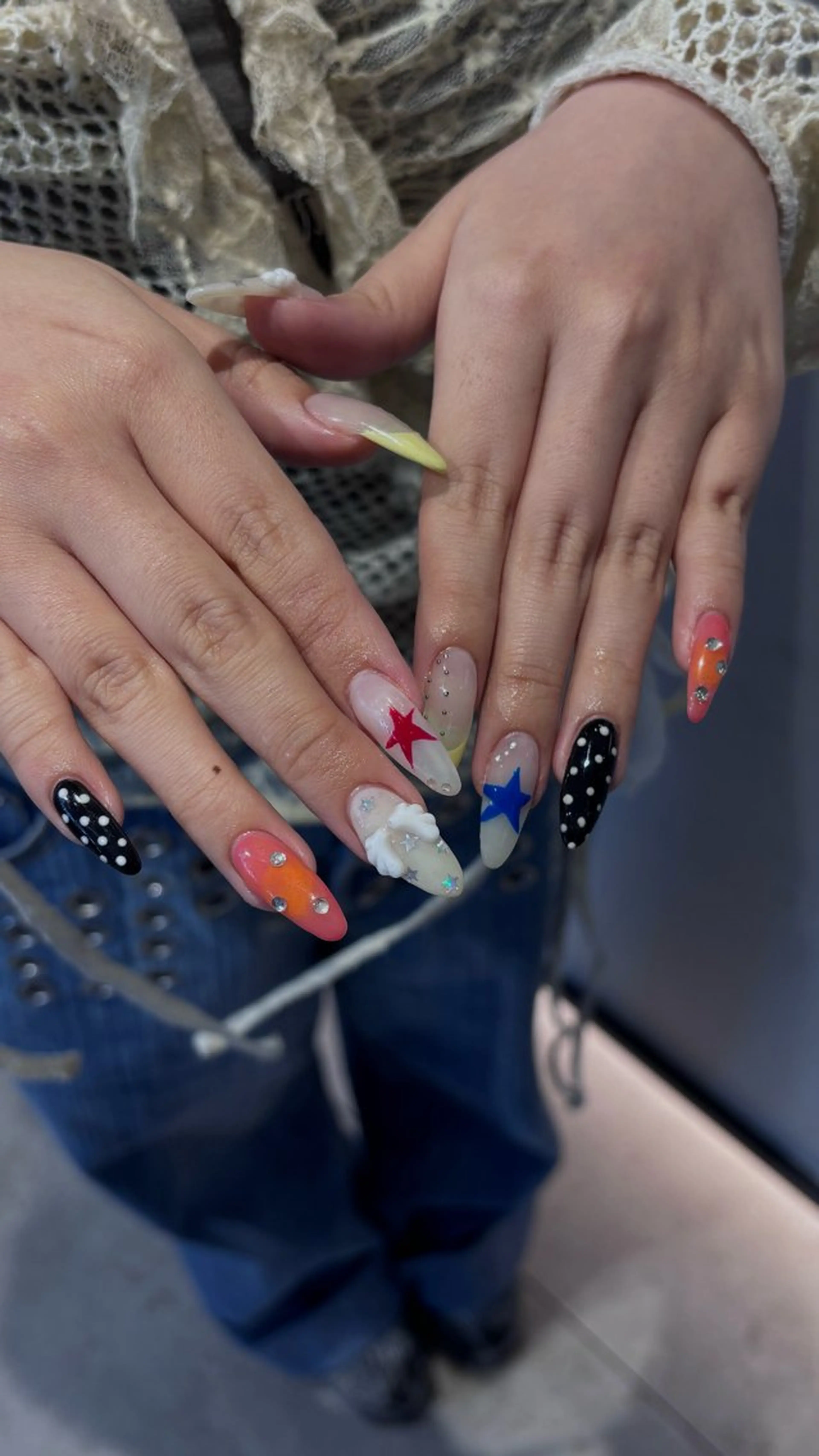 ネイル ハンドネイル ハイトーン/レイヤー nail 百咲💌のヘアスタイル