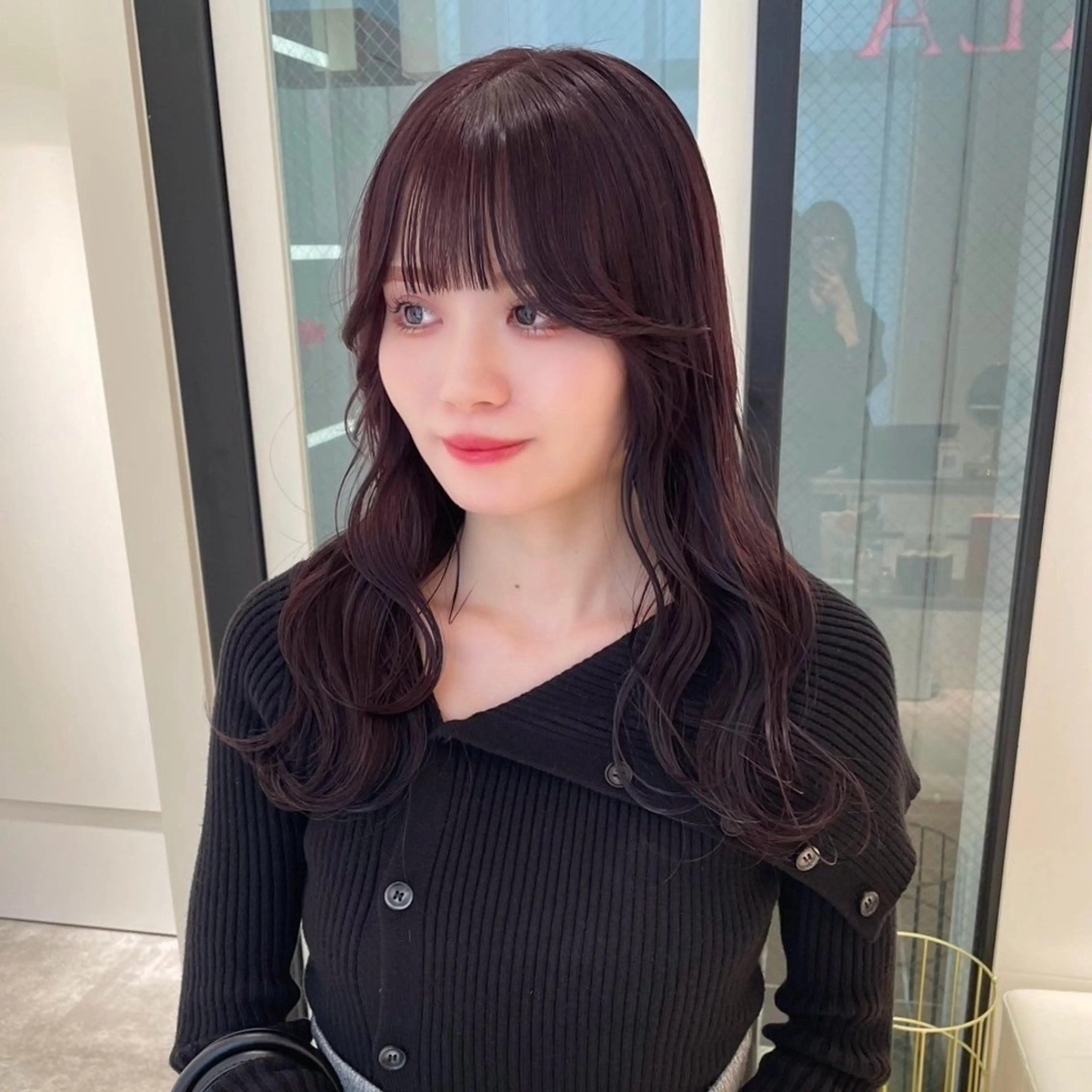 セミロング カラー Parve Mix /頓宮 稚愛🤍のヘアスタイル