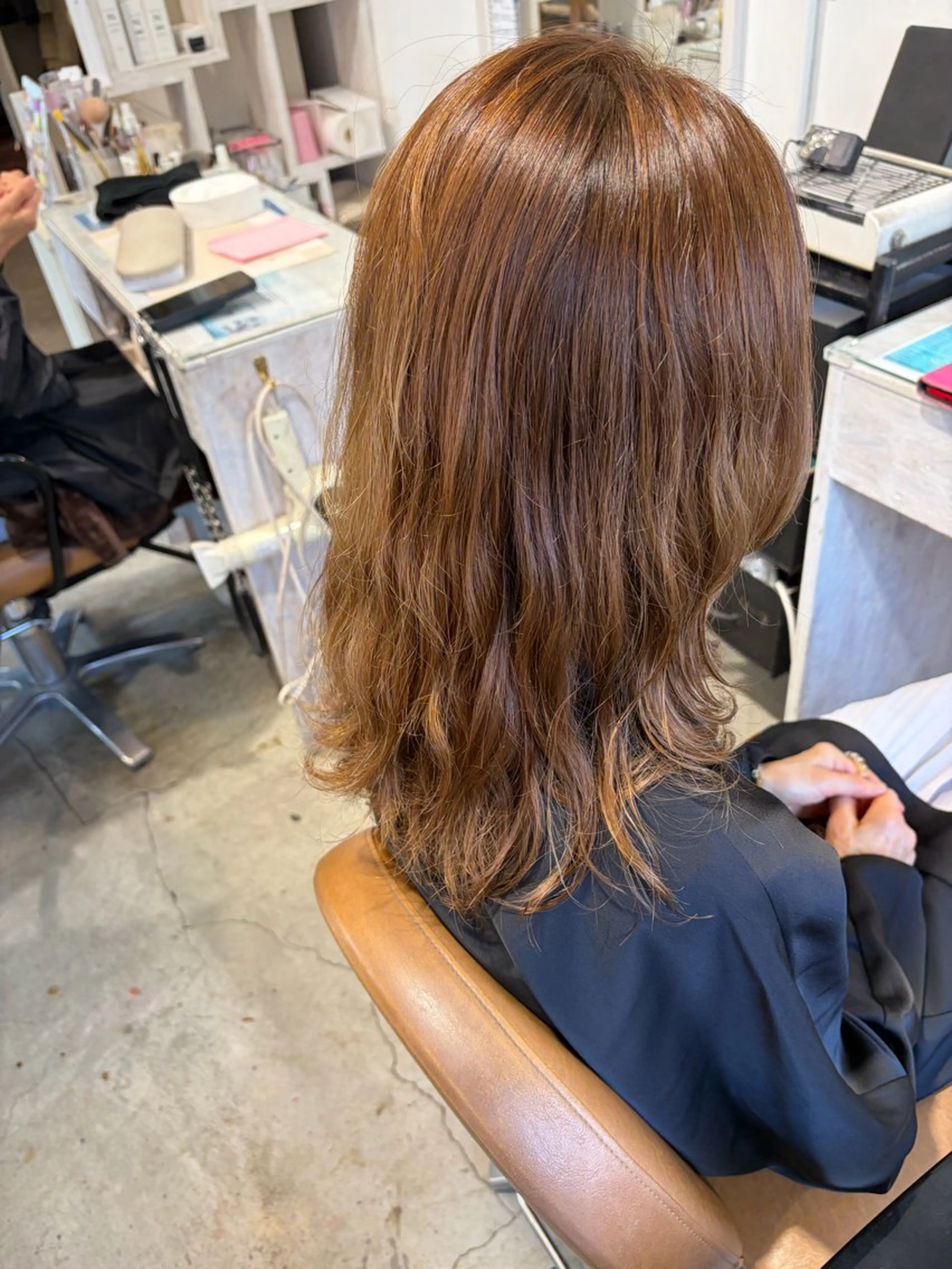 カラー ヘアカラー 菅野 由莉菜のヘアスタイル