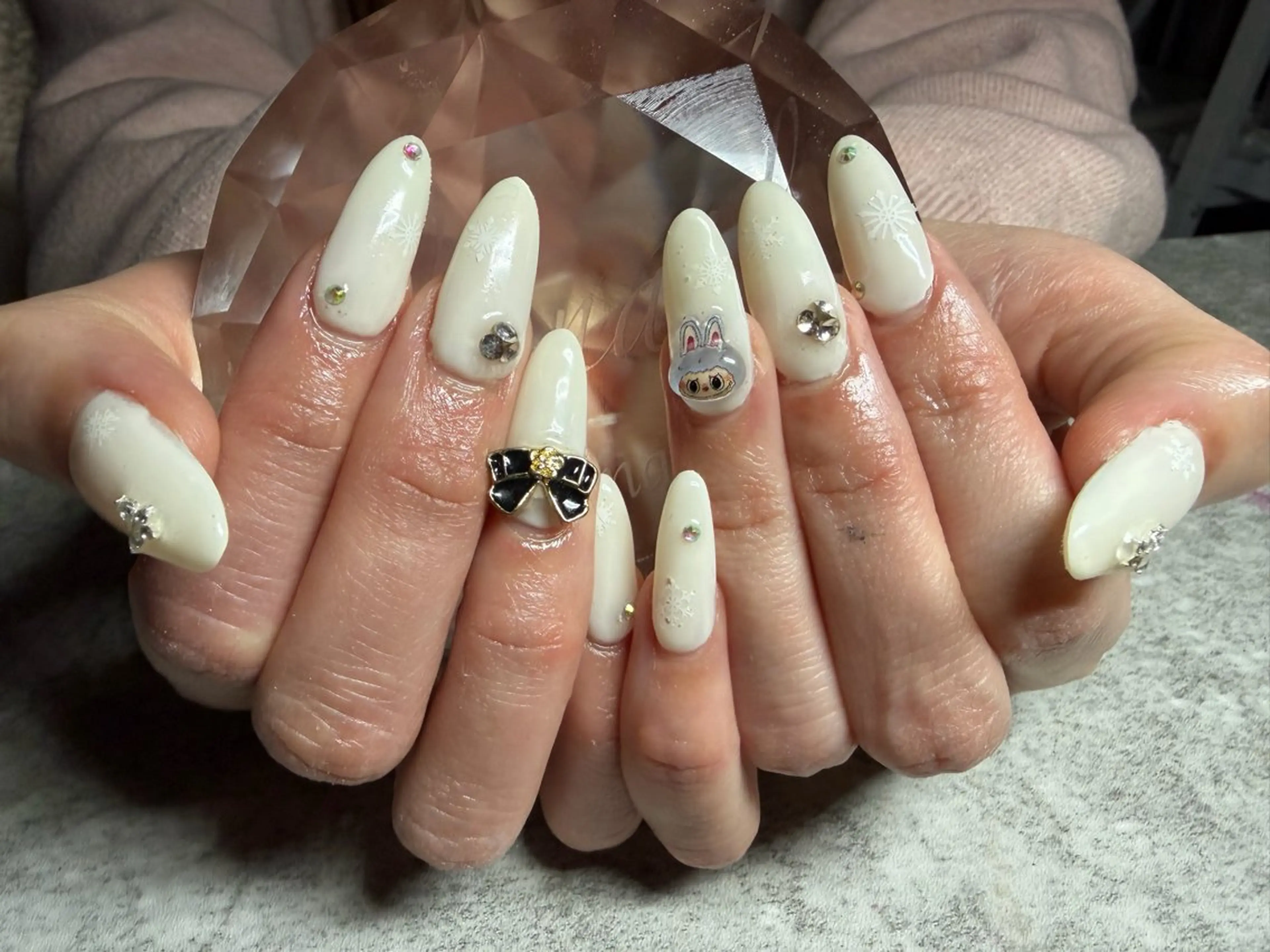 ネイル シンプルネイル ネイルチップ 佐野 愛美のネイルデザイン