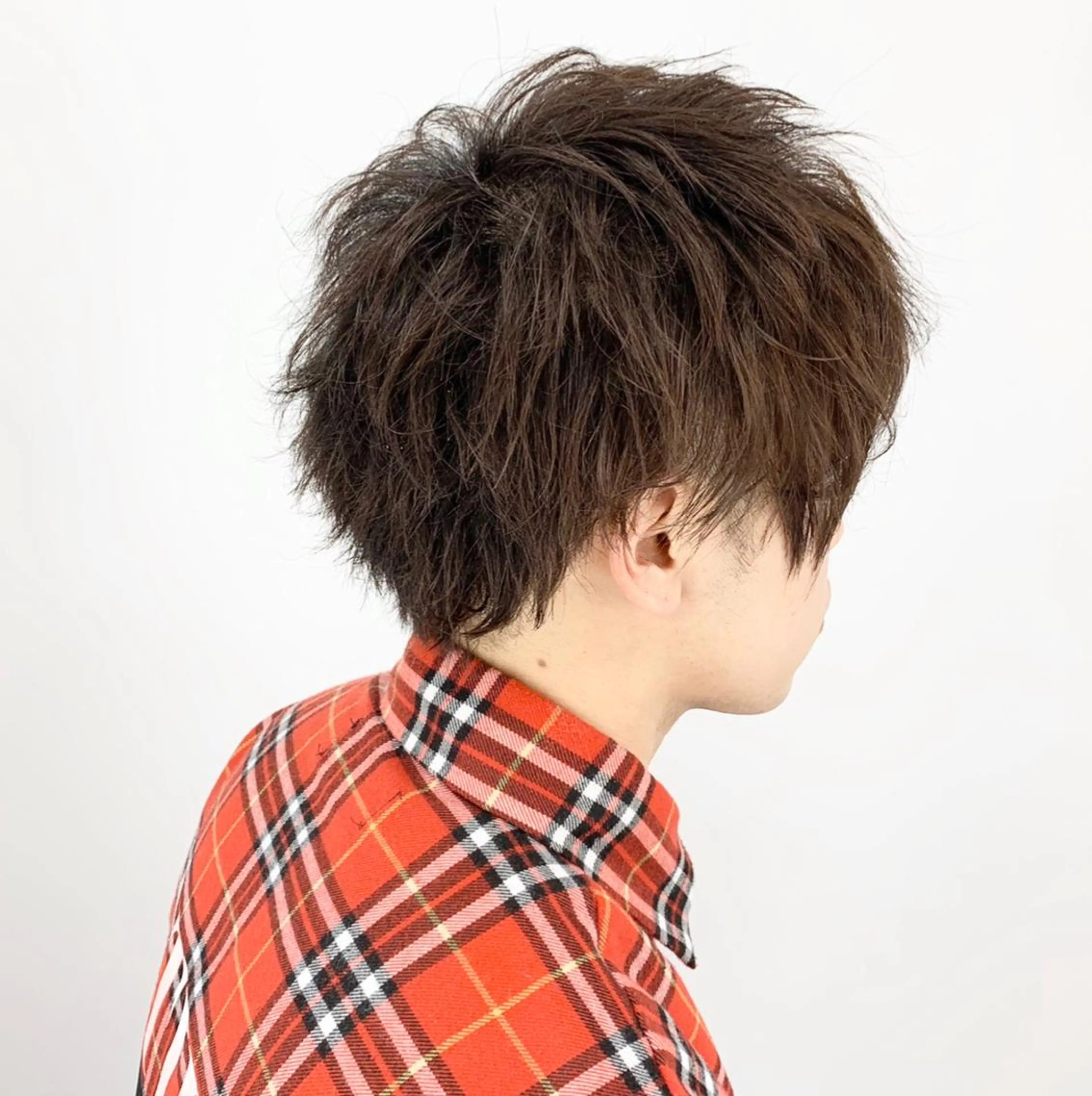 ショート メンズ メンズウルフカット ウルフカット 柏メンズカットパーマ NO.1タイチのヘアスタイル