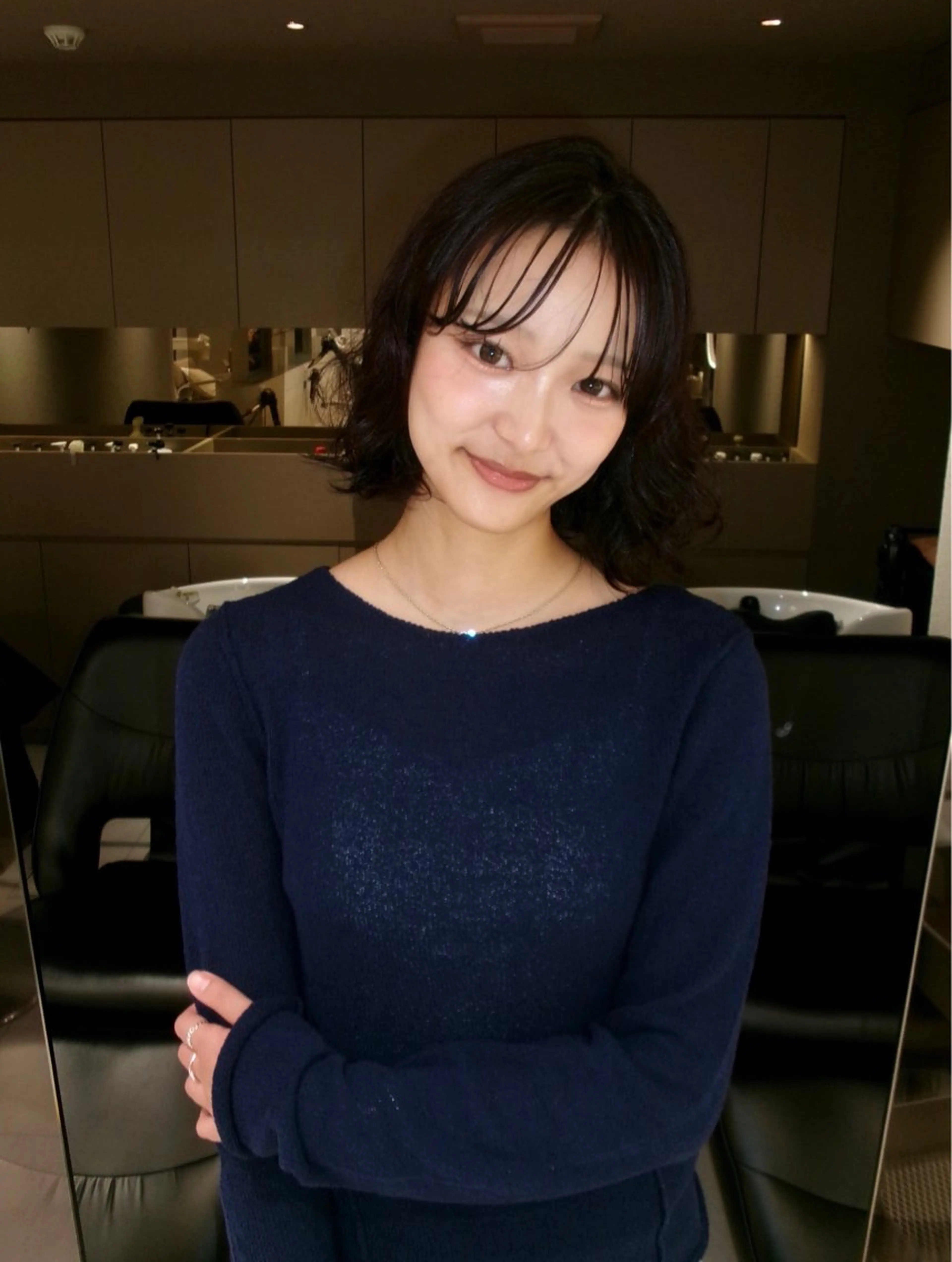 ミディアム カラー 乃天 ﾉｱのヘアスタイル