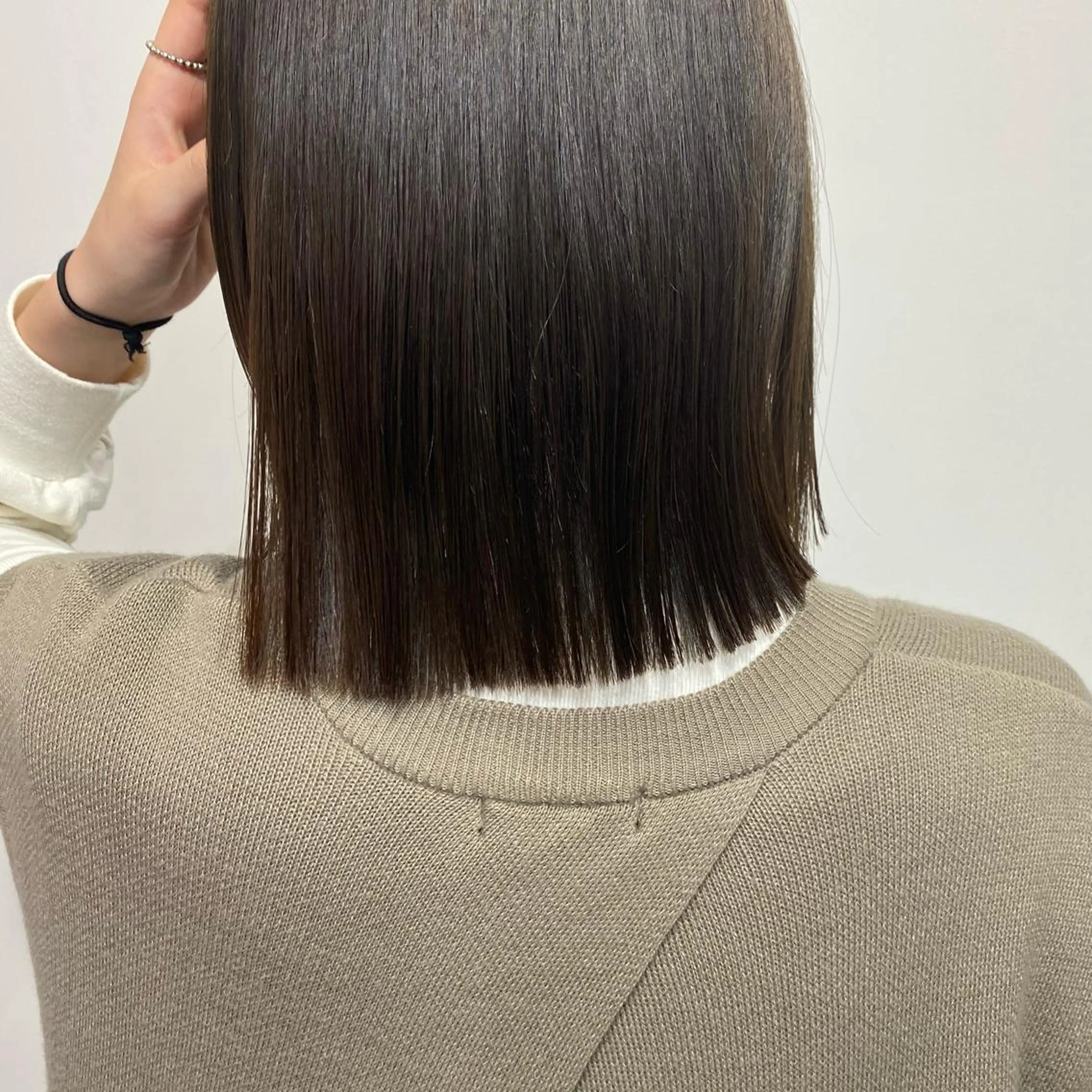 ミディアム カラー 髪質改善サロン🫧 戎谷栞菜のヘアスタイル