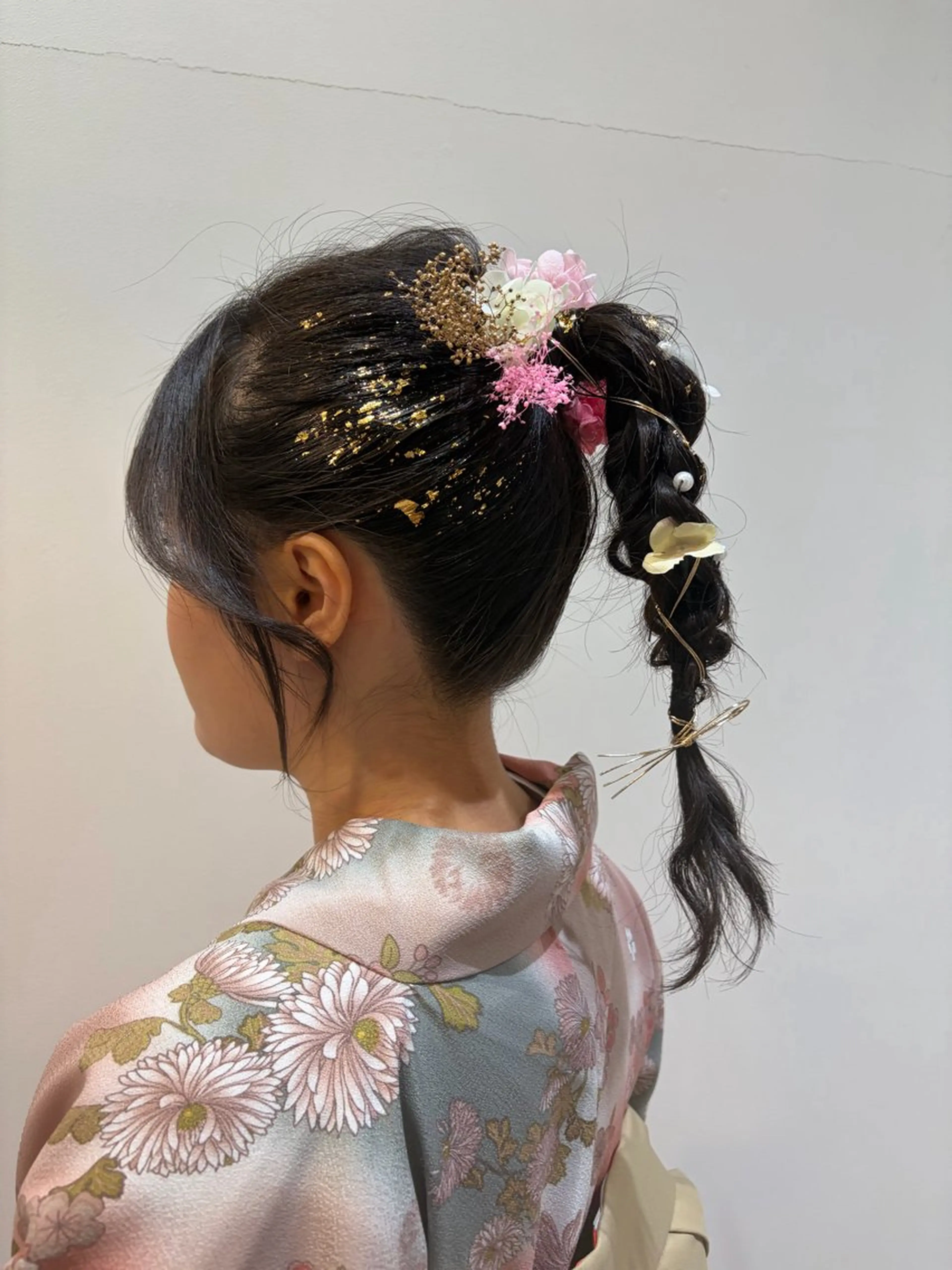 ヘアアレンジ 卒業式のヘアスタイル ヘアセット ♡オシャ髪♡AI ✂️newi町田のヘアスタイル