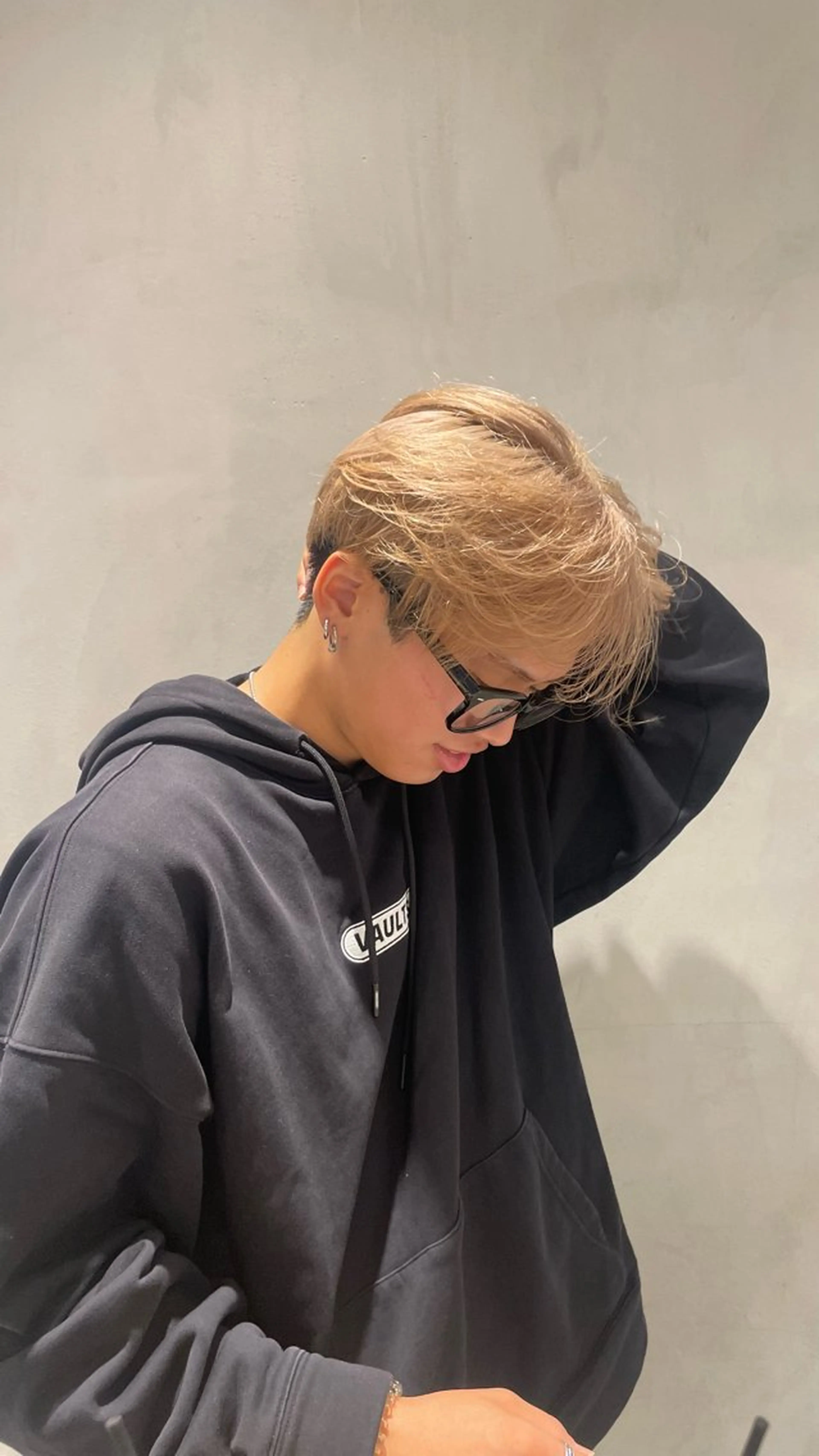 ショート カラー メンズ ヘアカラー たかはし ゆうなのヘアスタイル