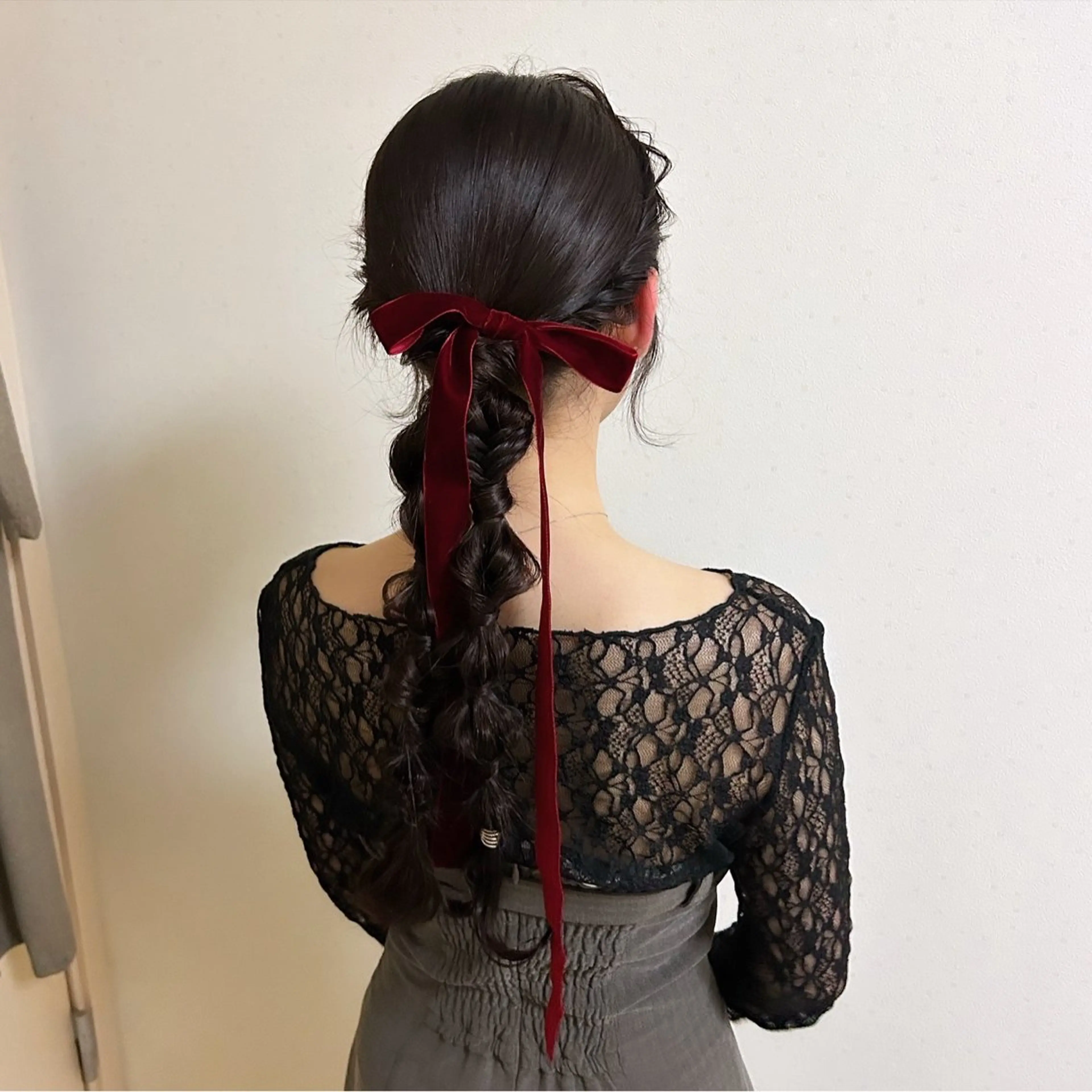 ロング ヘアセット 大阪美容室 Rioのヘアスタイル