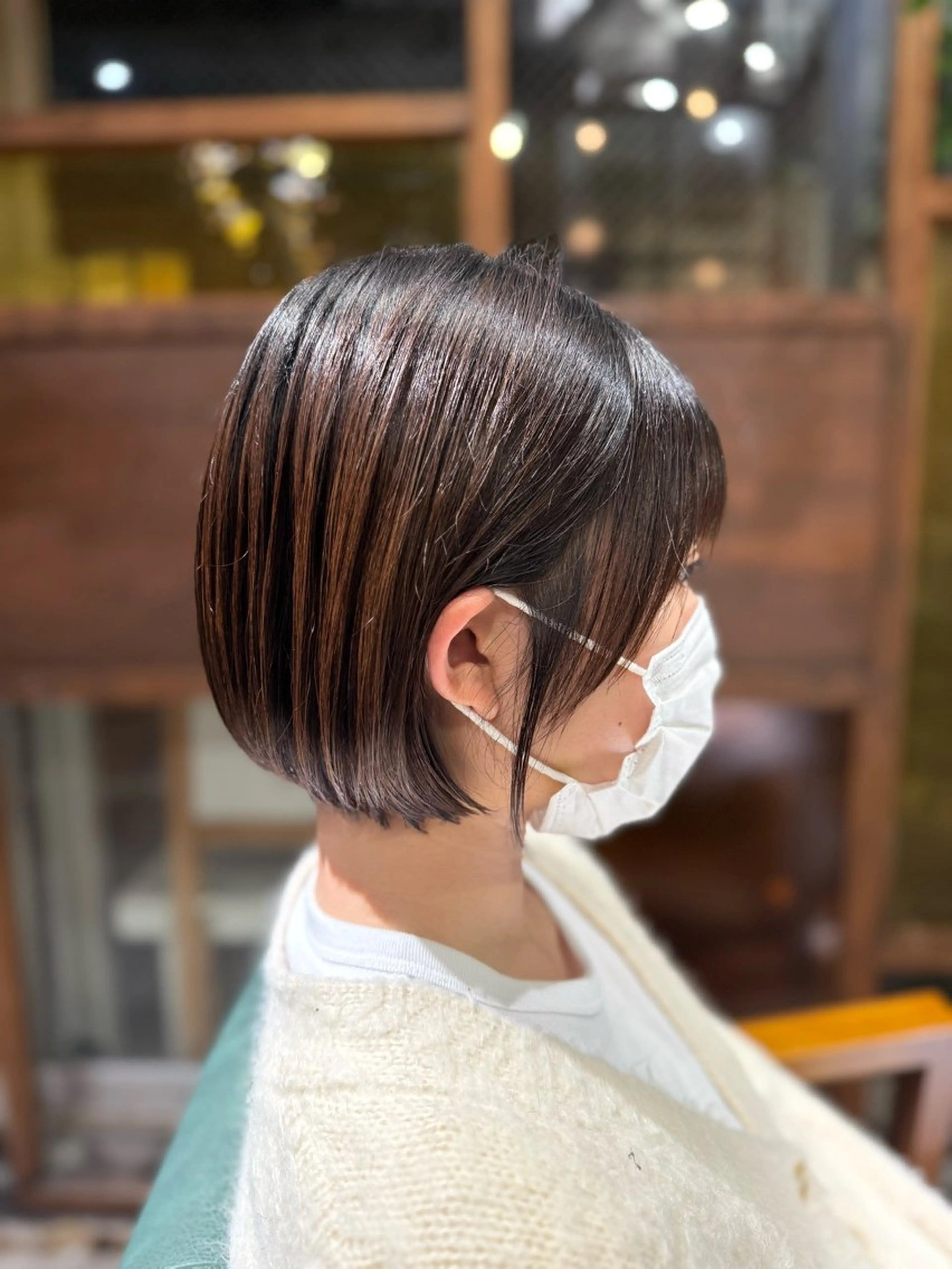 ショート 丸みショート ショートヘア カット Cadre新小岩🫧 栗原葵のヘアスタイル